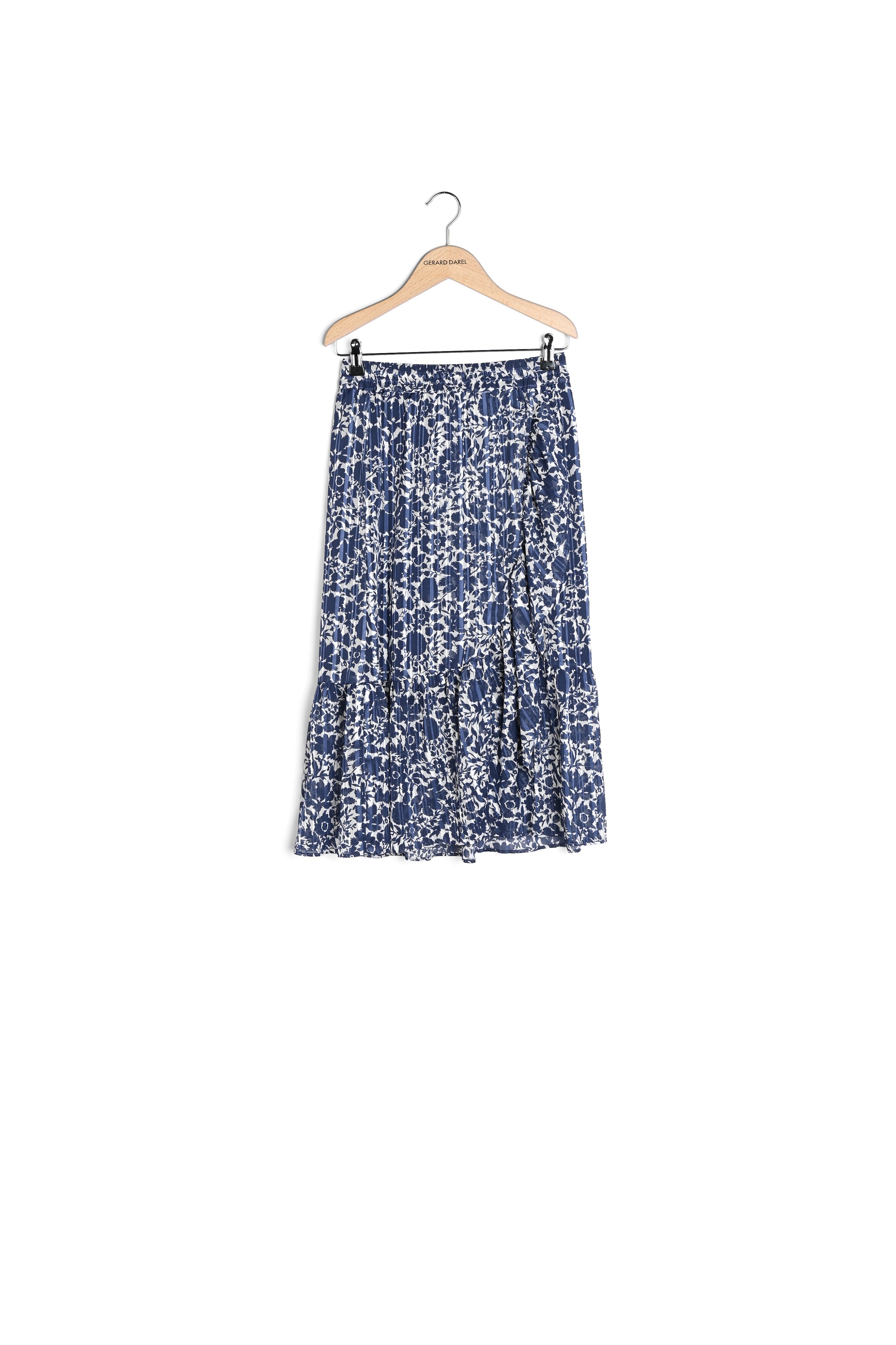 LISEA - Jupe midi volantée avec lurex Faume - seconde main