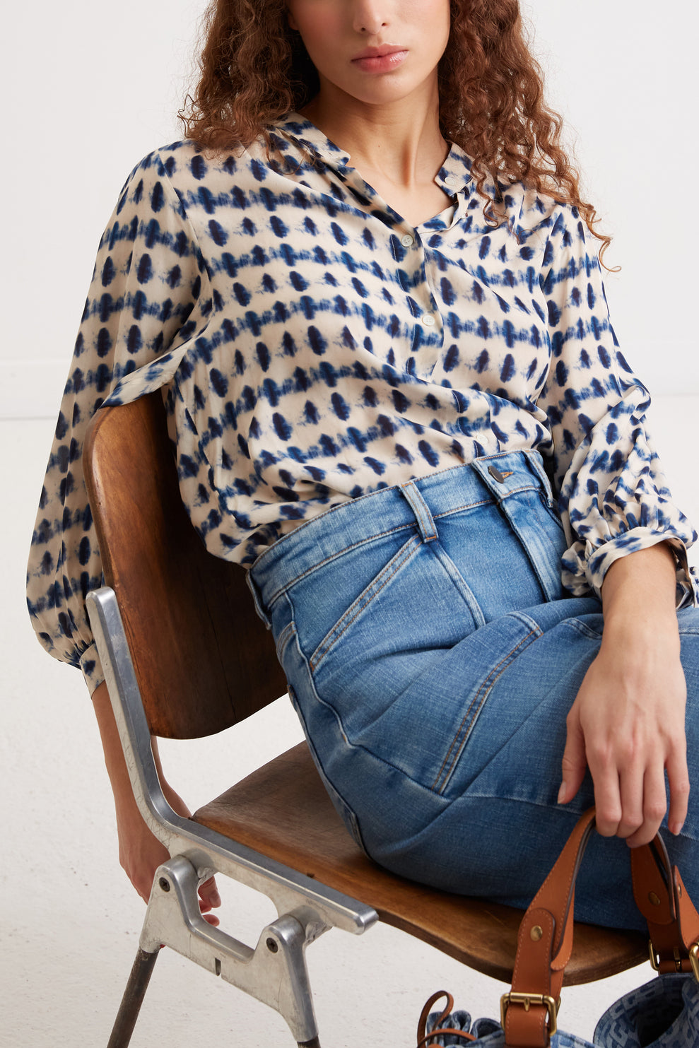 Chemisier Tie and Dye - NARIN Faume - seconde main
