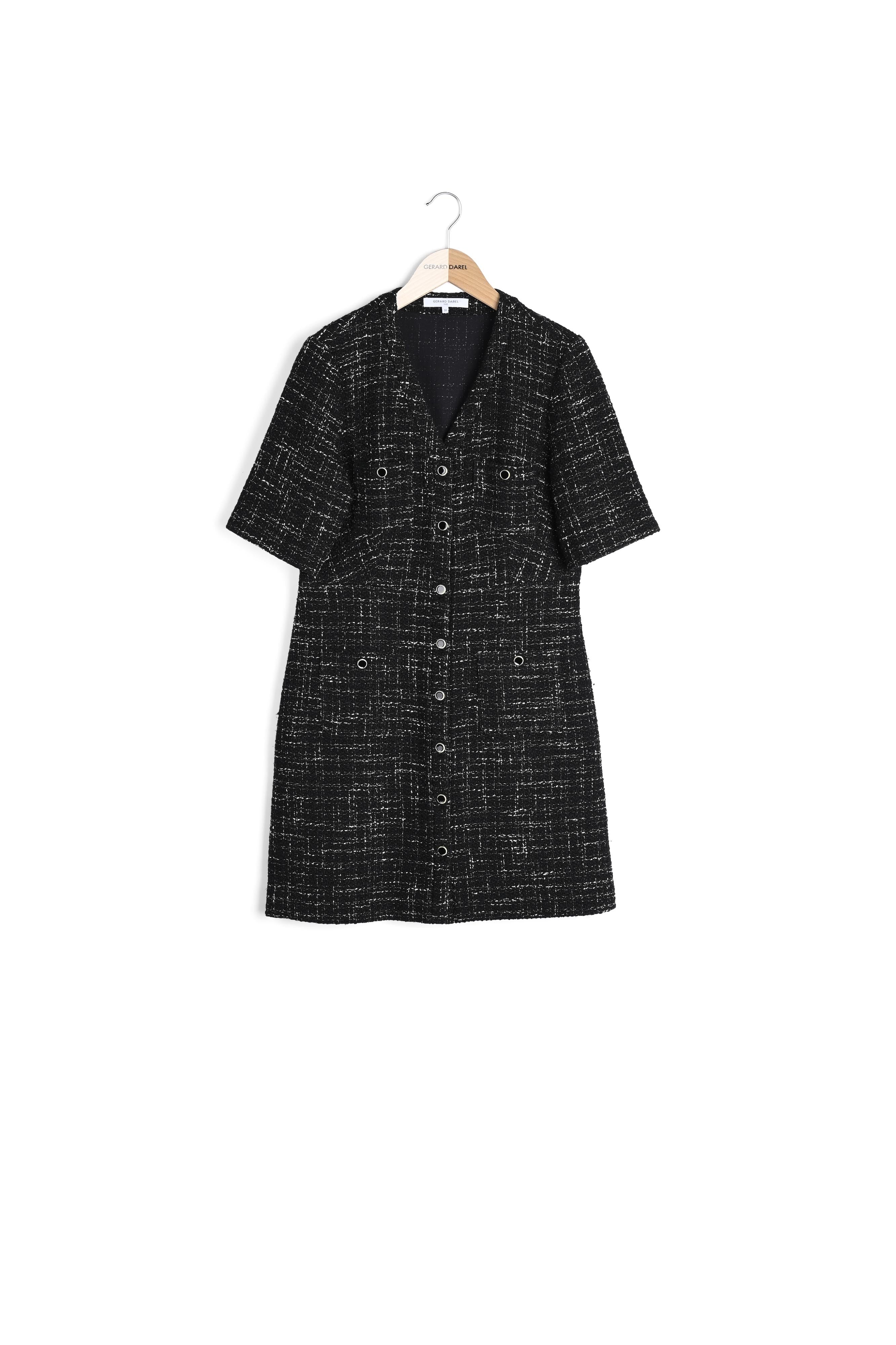 Robe courte et cintrée en tweed - JOANILYA Faume - seconde main