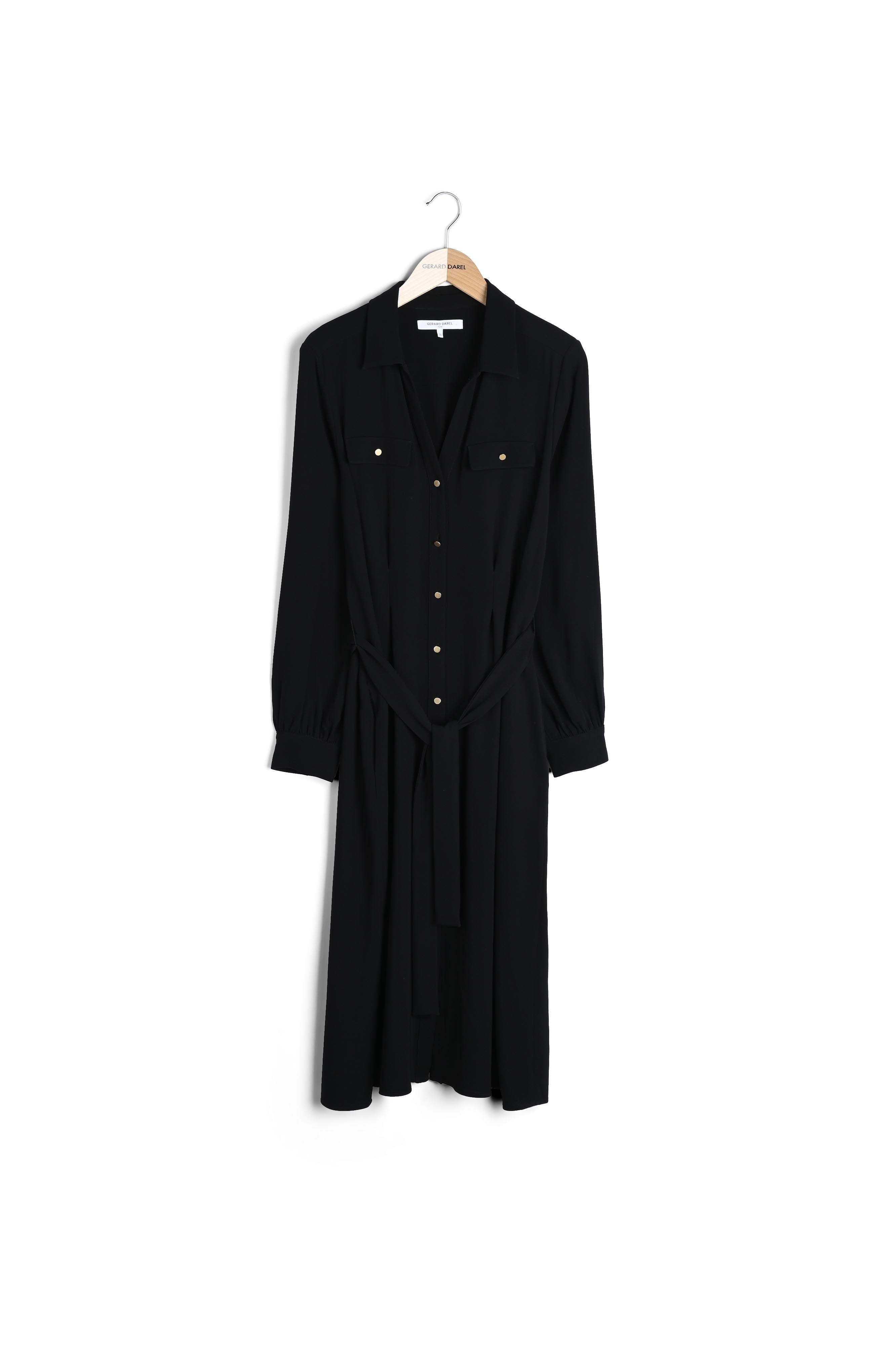 Robe chemise en crêpe fluide - JOLEEN Faume - seconde main