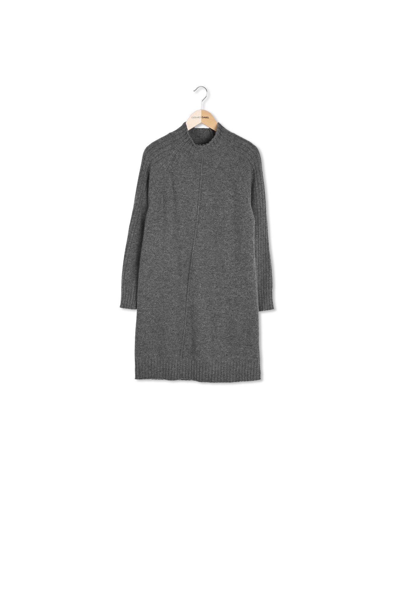 Robe à col montant en laine et cachemire - SOLIA Faume - seconde main