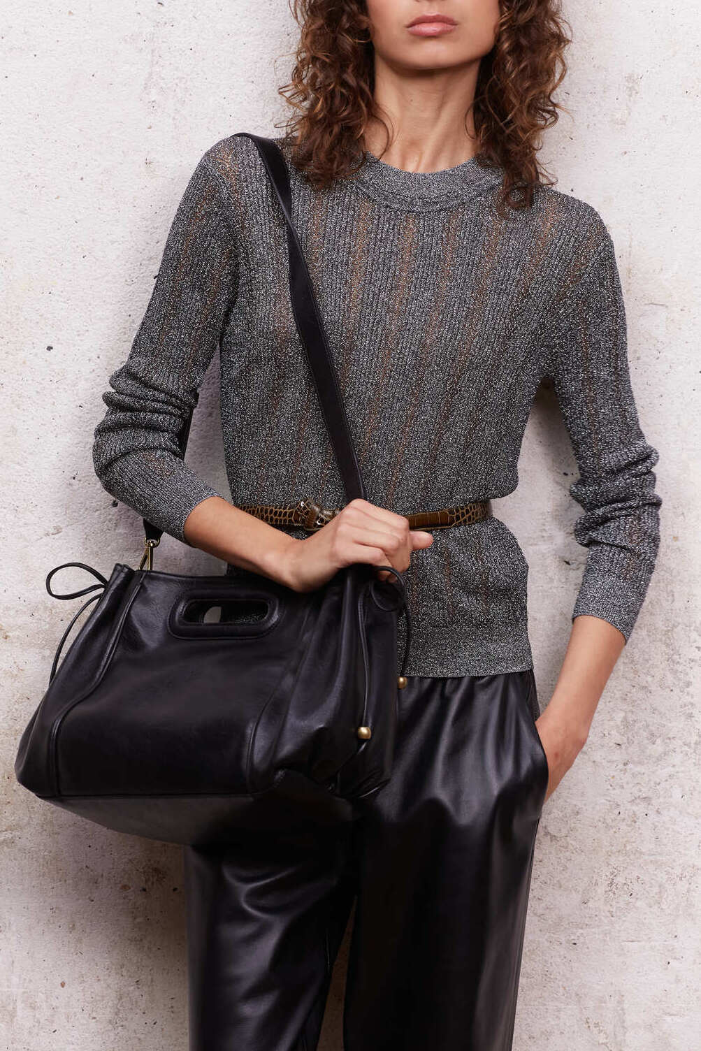 Pull fin en Lurex - LILOU Faume - seconde main