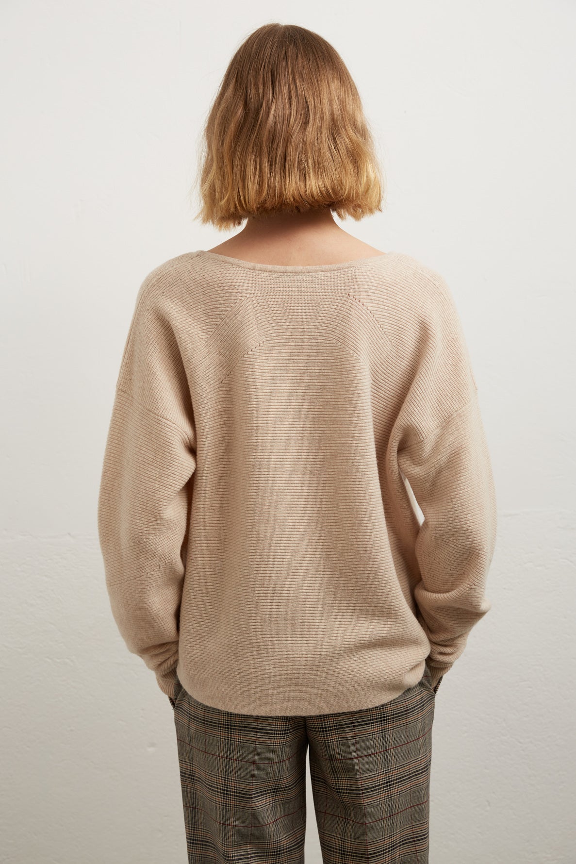 Pull oversize en laine ottoman Faume - seconde main