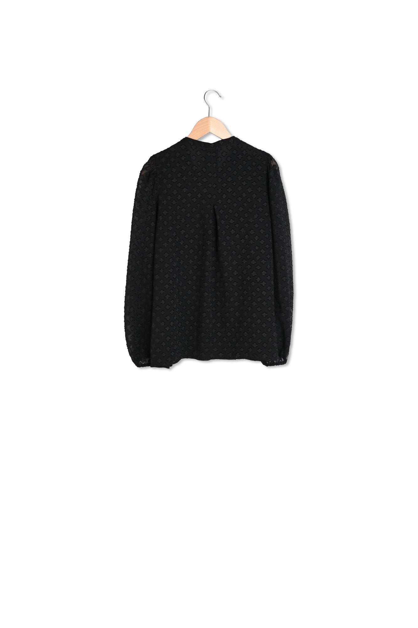 MYA - Top gaufré en jacquard dévoré Faume - seconde main