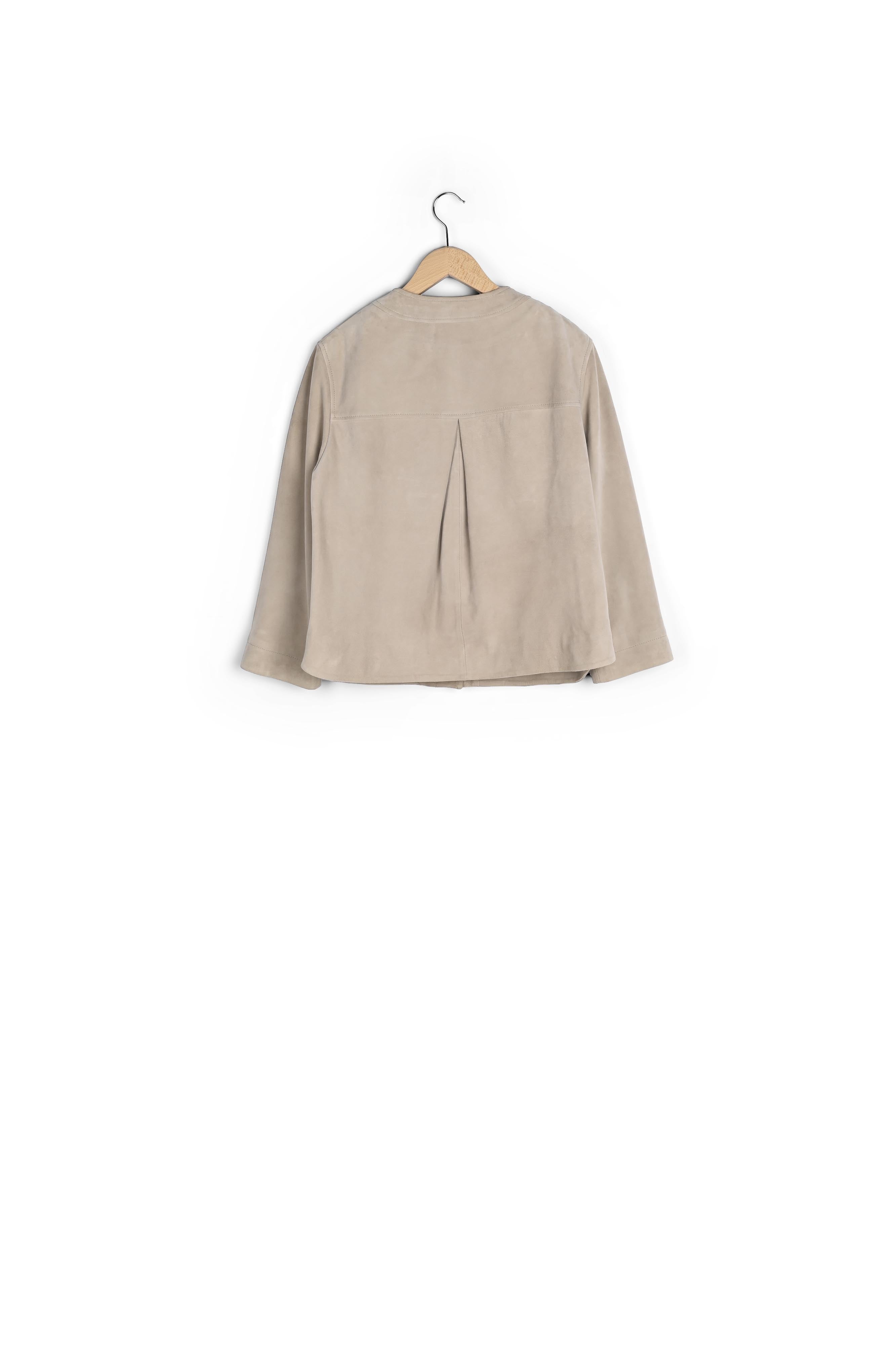 Veste en cuir velours - MARGOT Faume - seconde main