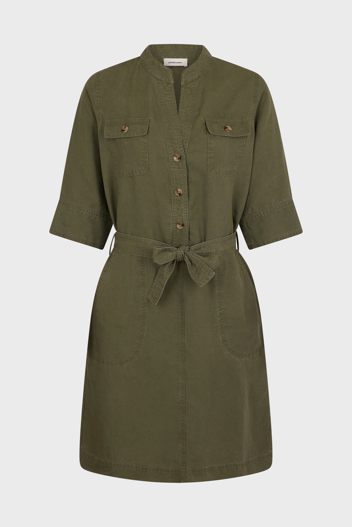 Robe courte saharienne - JORDI Faume - seconde main