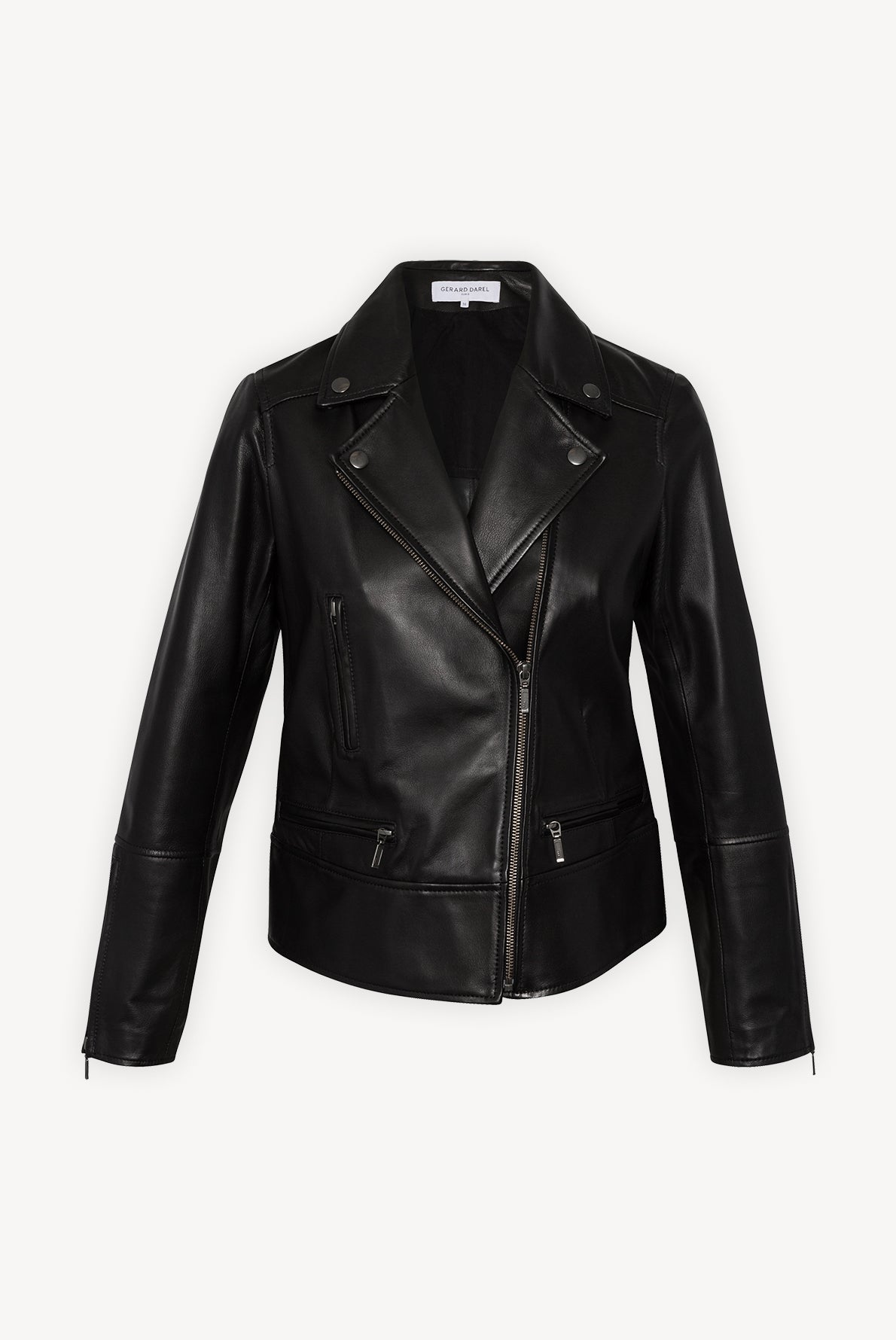 GIULIA - Blouson en cuir d agneau Faume - seconde main