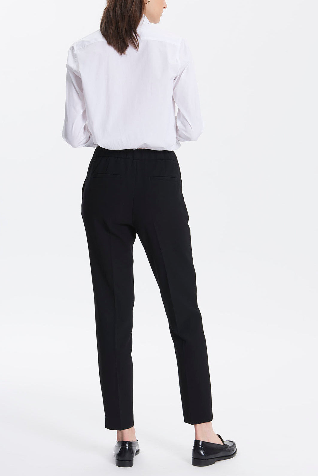 LILAS - Pantalon 7/8 en laine Faume - seconde main