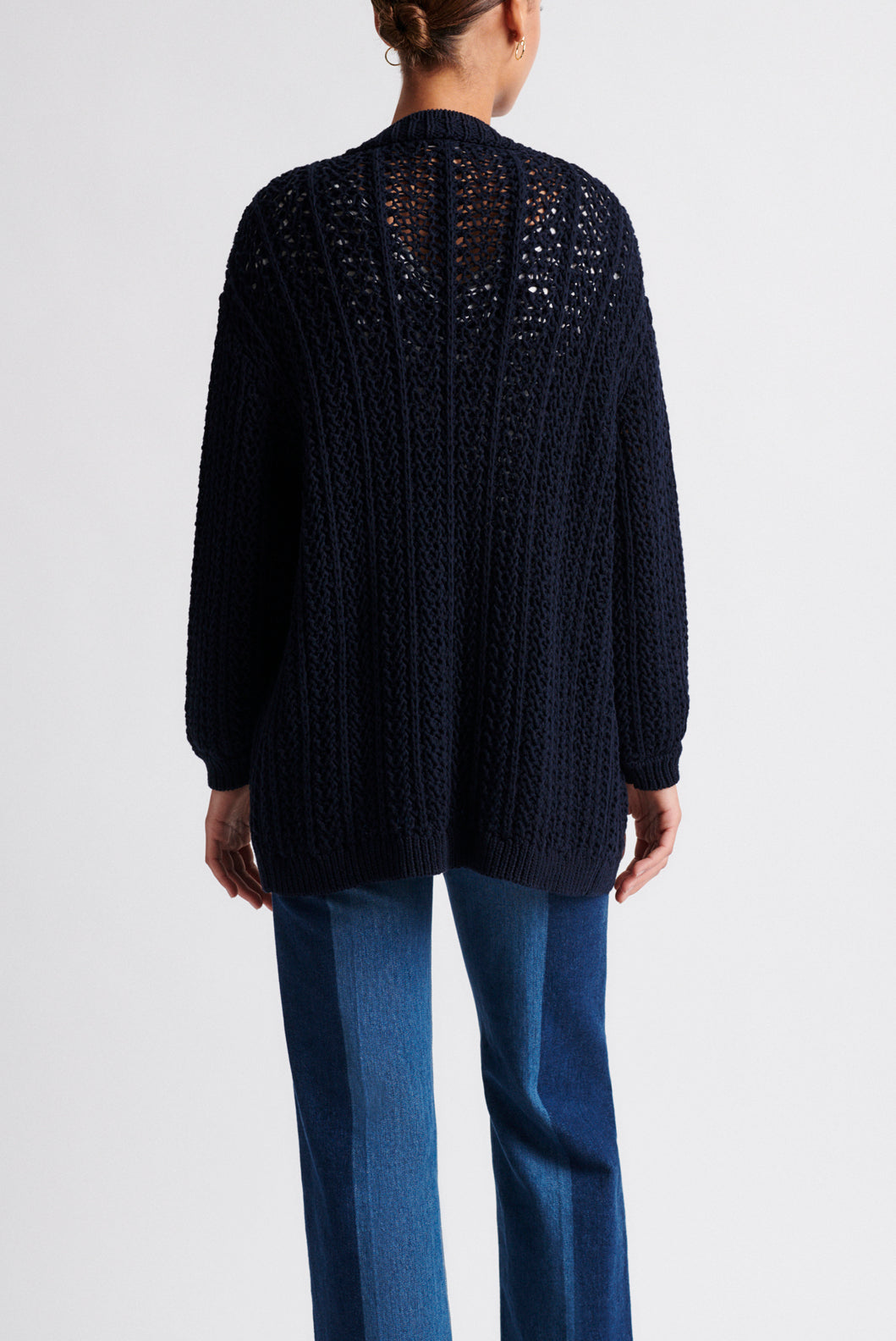 EUDEMIA - Gilet en coton peigné Faume - seconde main