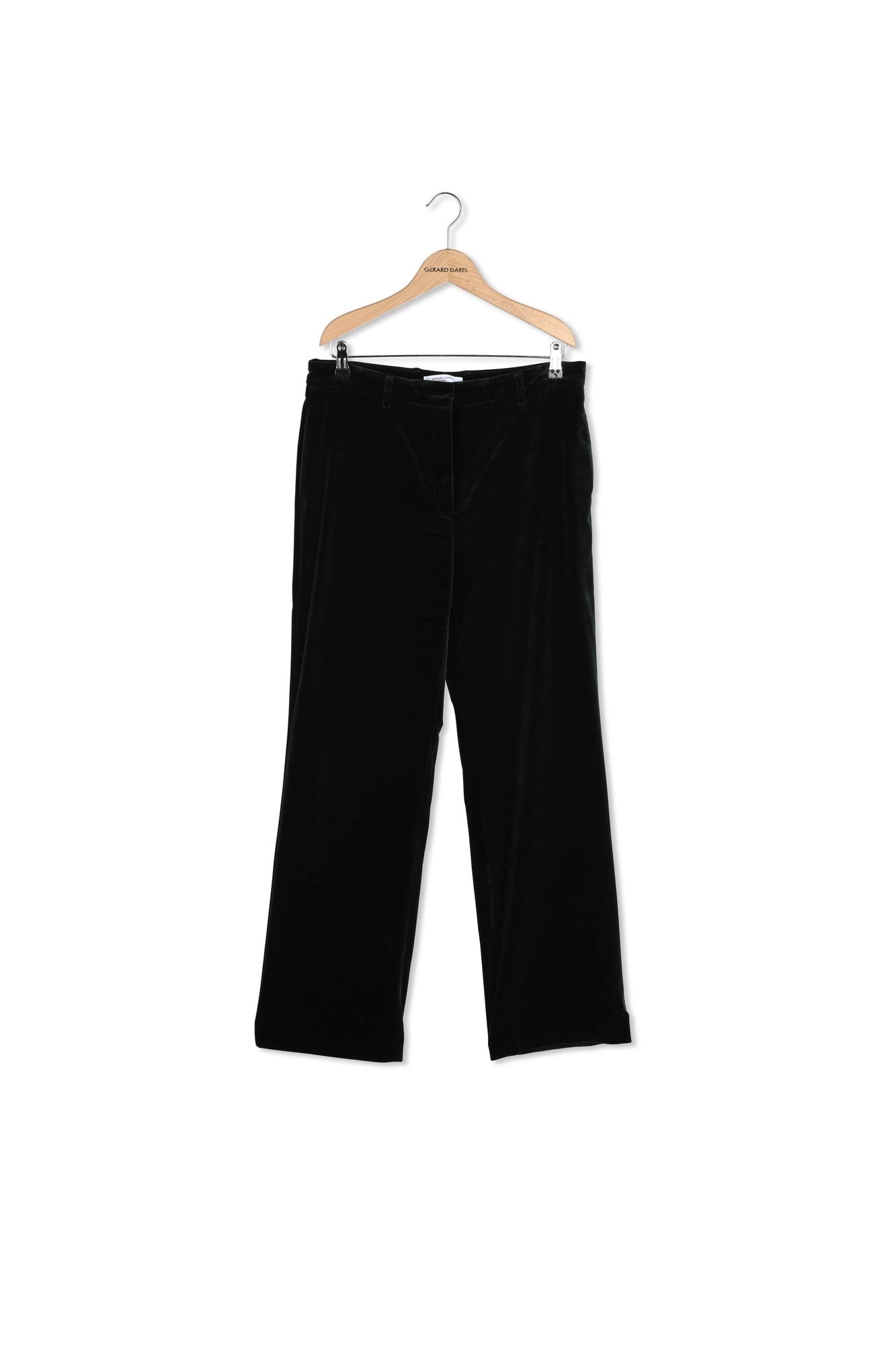 Pantalon droit de tailleur en velours - ELEONIE Faume - seconde main