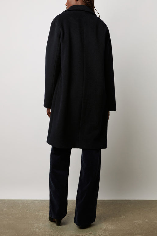Manteau tailleur en laine angora - SCARLET Faume - seconde main