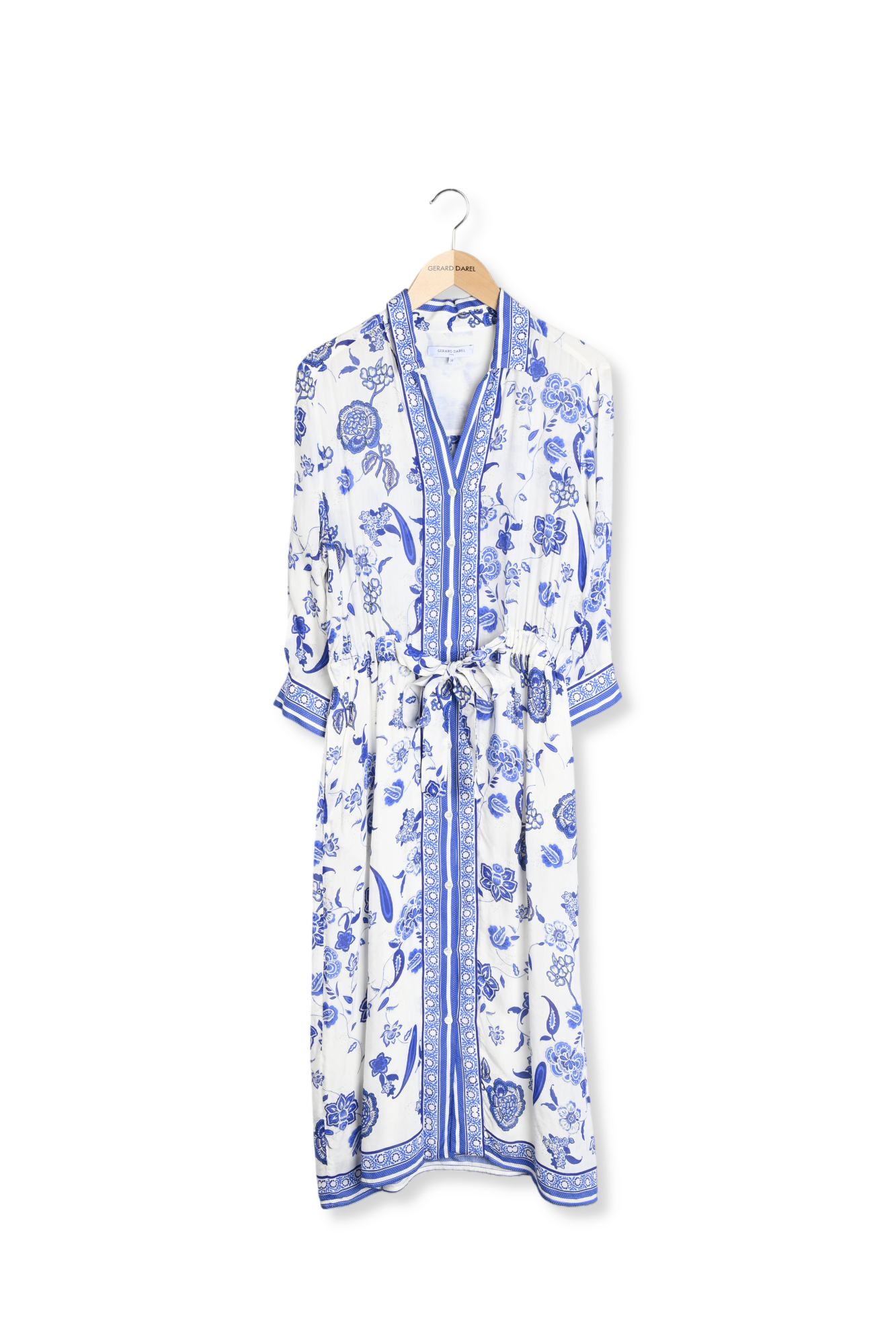 Robe chemise imprimée - POLETTE Faume - seconde main