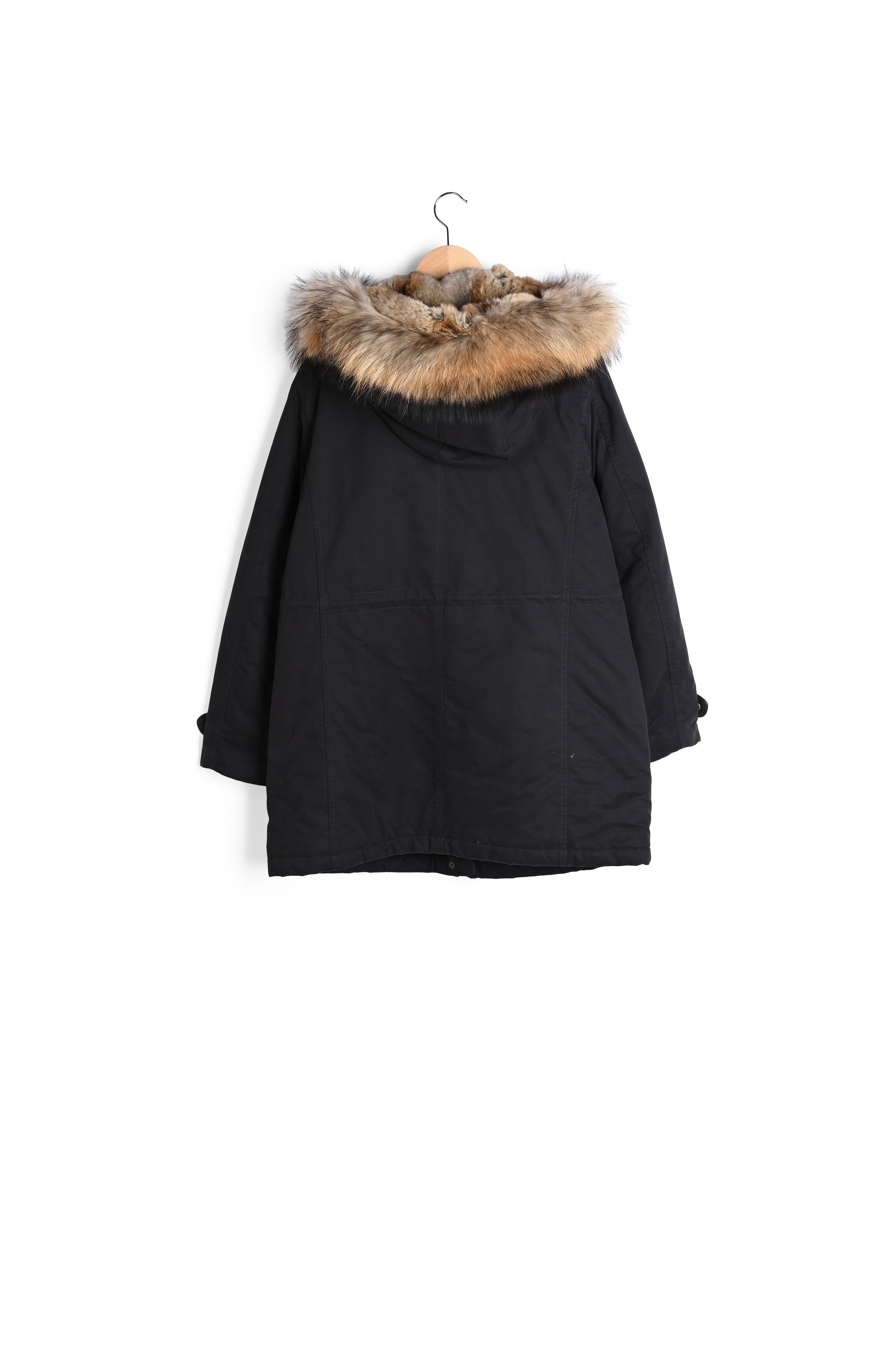 Parka hiver à col fourrure - SIONA Faume - seconde main