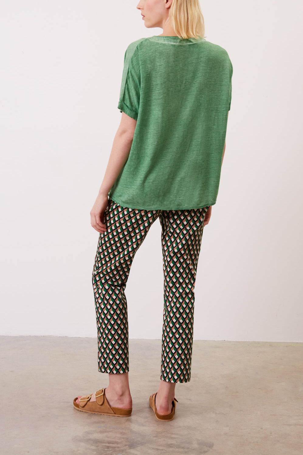 T-Shirt oversize en lin - AGATHA Faume - seconde main