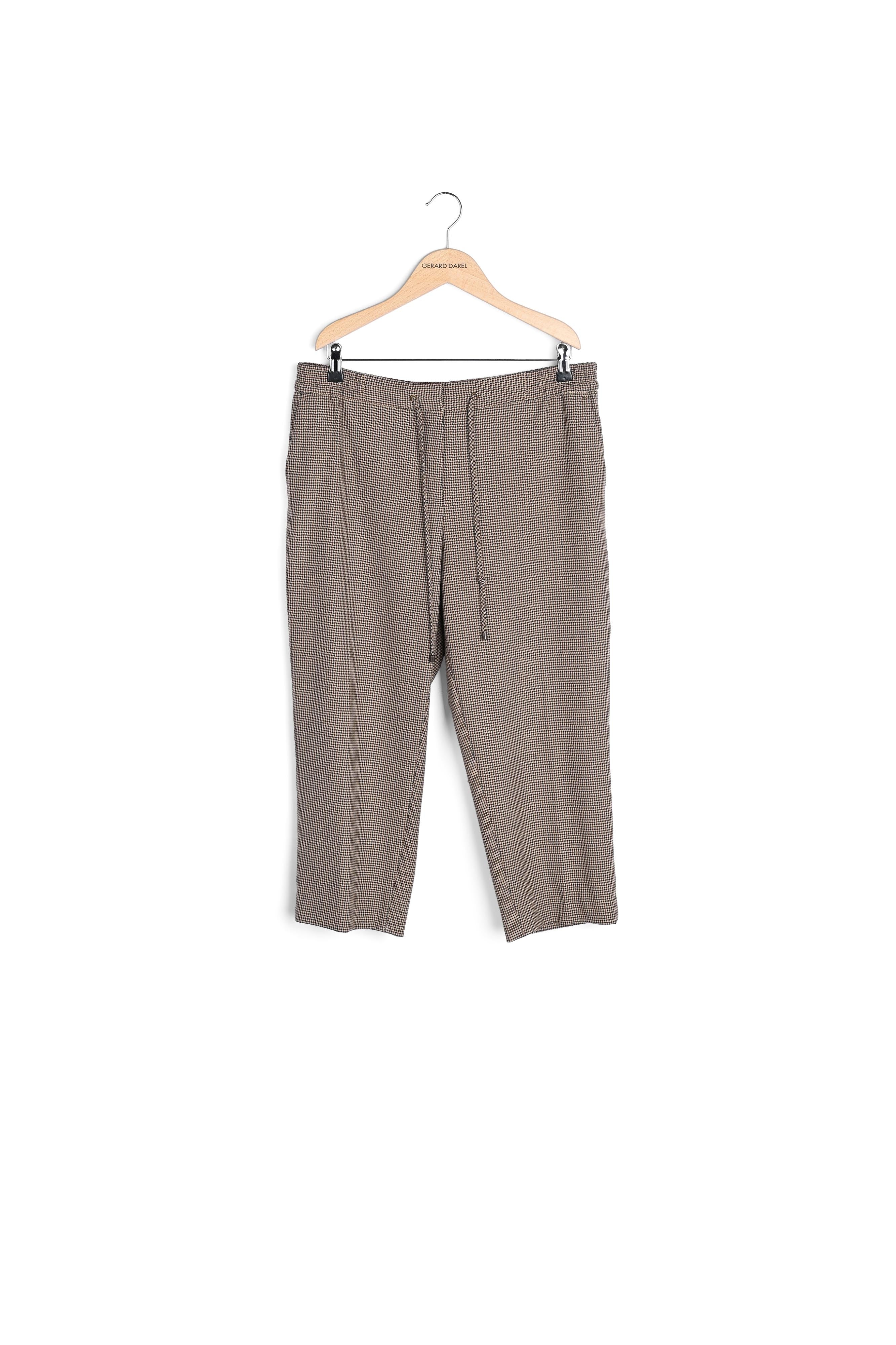 Lina - Pantalon 7/8 à imprimé pied-de-puce Faume - seconde main