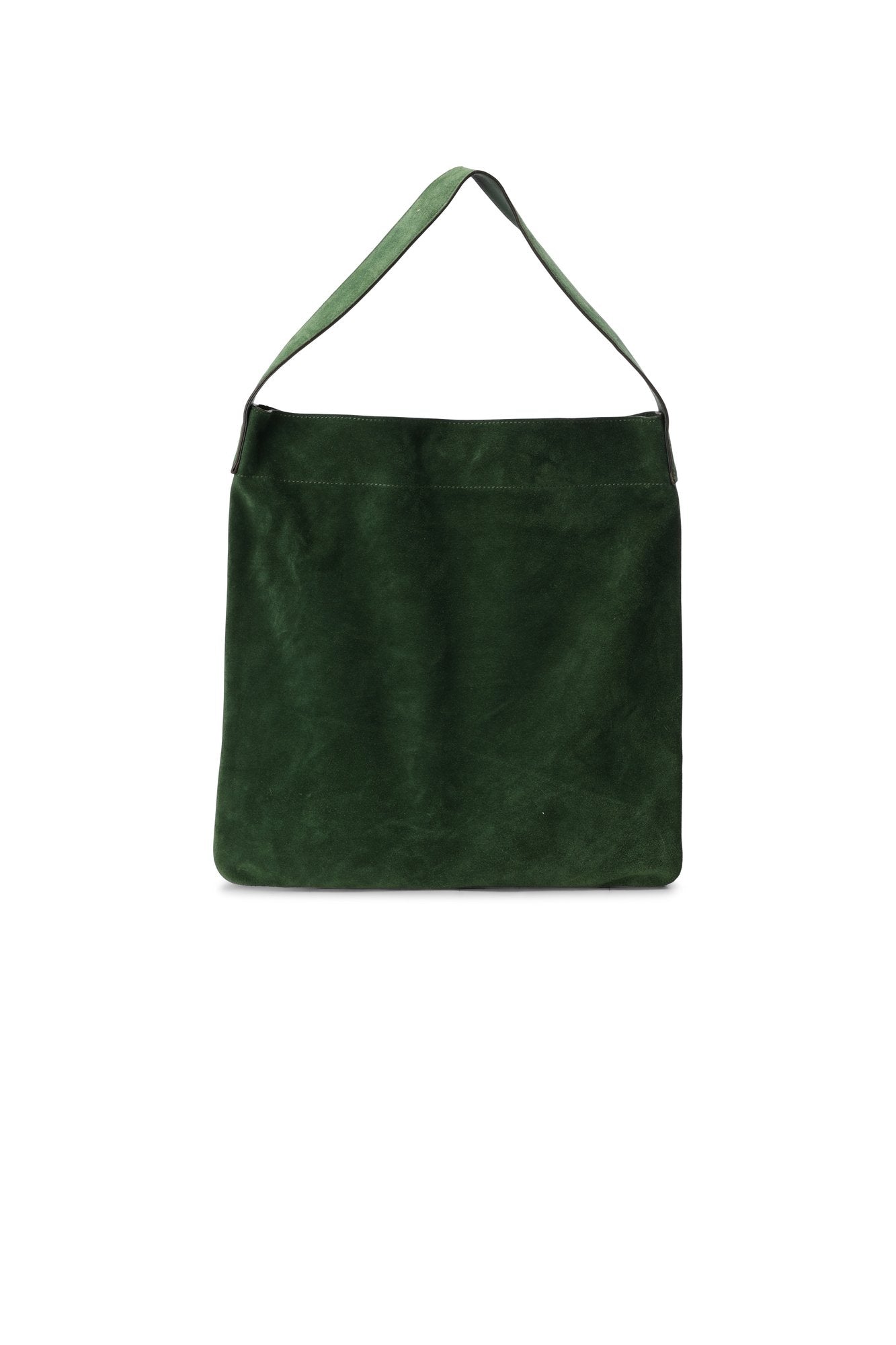 LADY - Sac Hobo en cuir velours Faume - seconde main