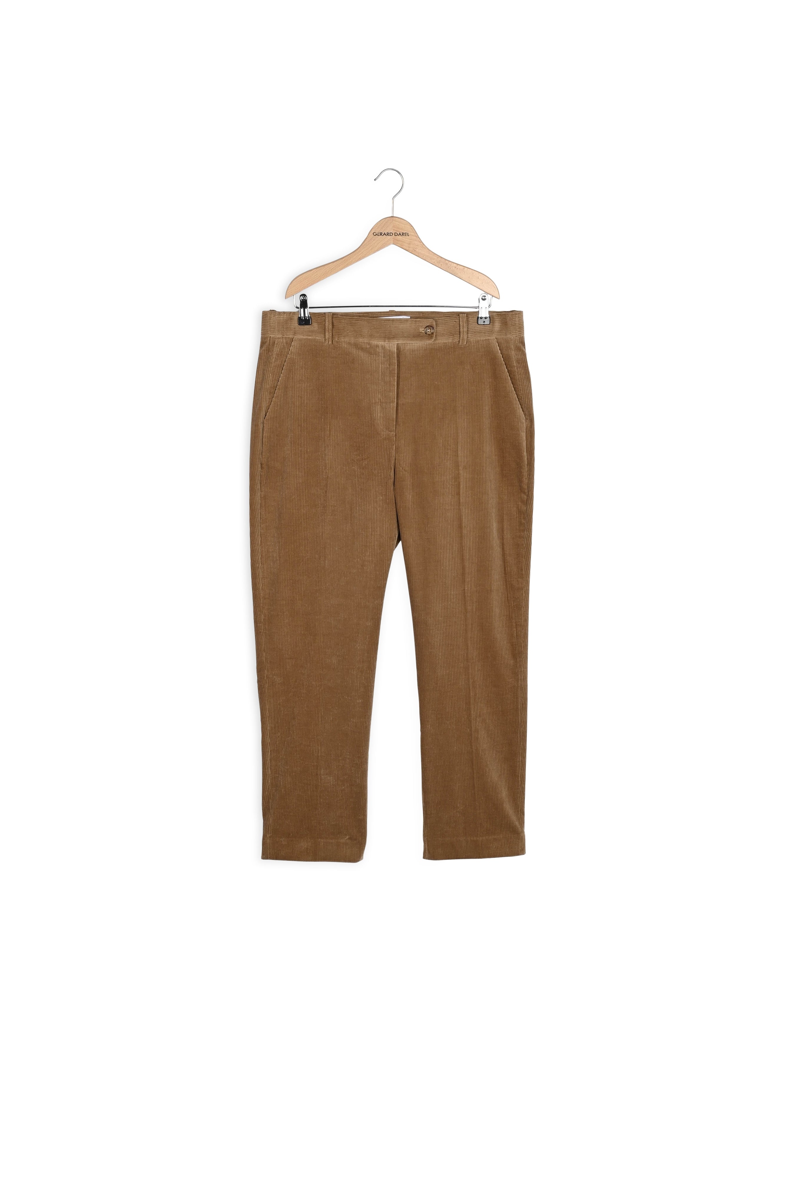 Pantalon classique en velours côtelé - ELIE Faume - seconde main