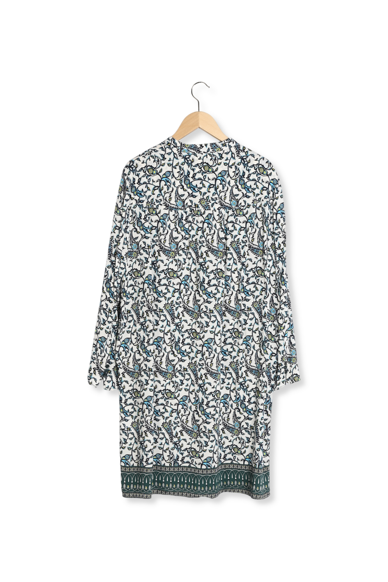 SHAILY - Robe-chemise courte en soie imprimée Faume - seconde main