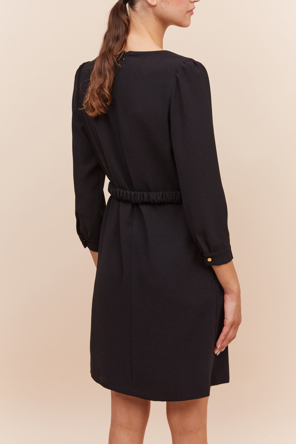 Robe courte ceinturée - JUSTINA Faume - seconde main