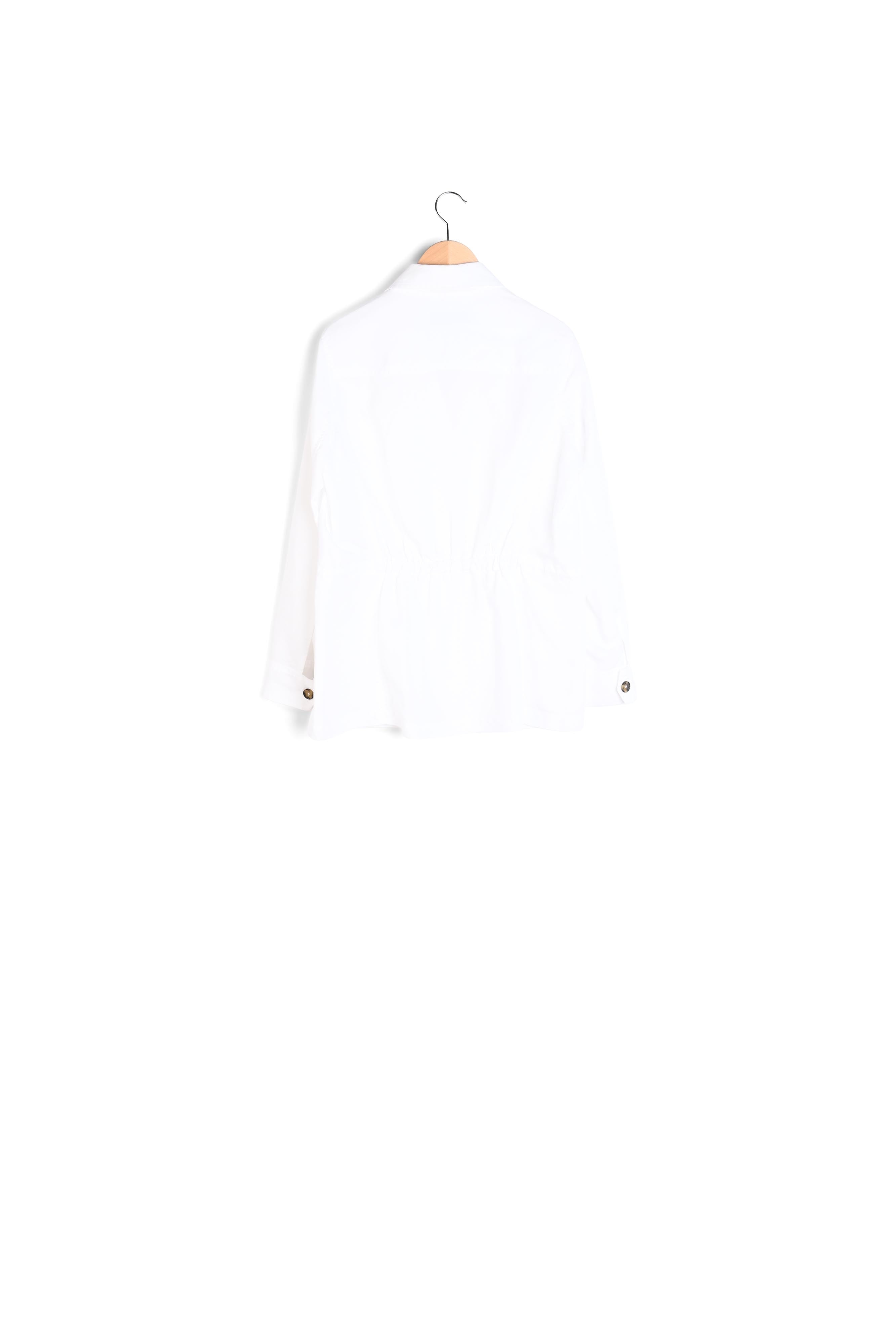 ALMA - Veste façon saharienne en lin mélangé Faume - seconde main