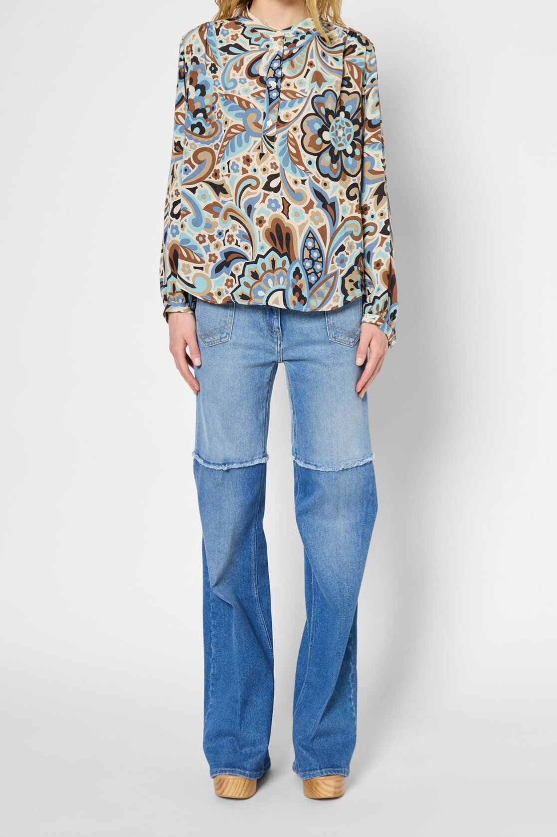 Blouse imprimé floral - URCELIA Faume - seconde main