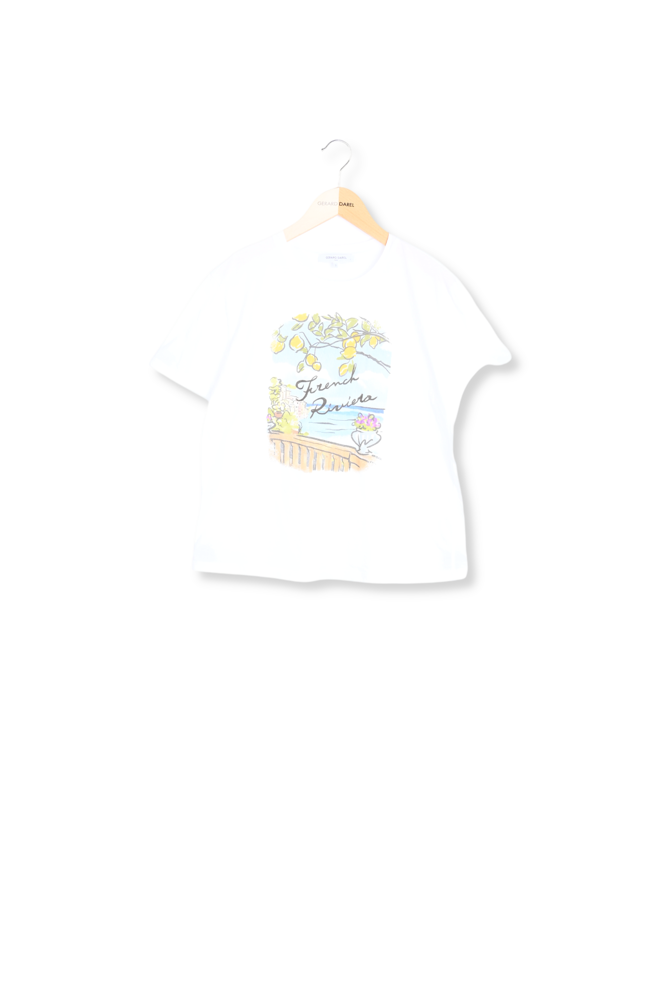 T-shirt sérigraphié en coton - GRACIE Faume - seconde main