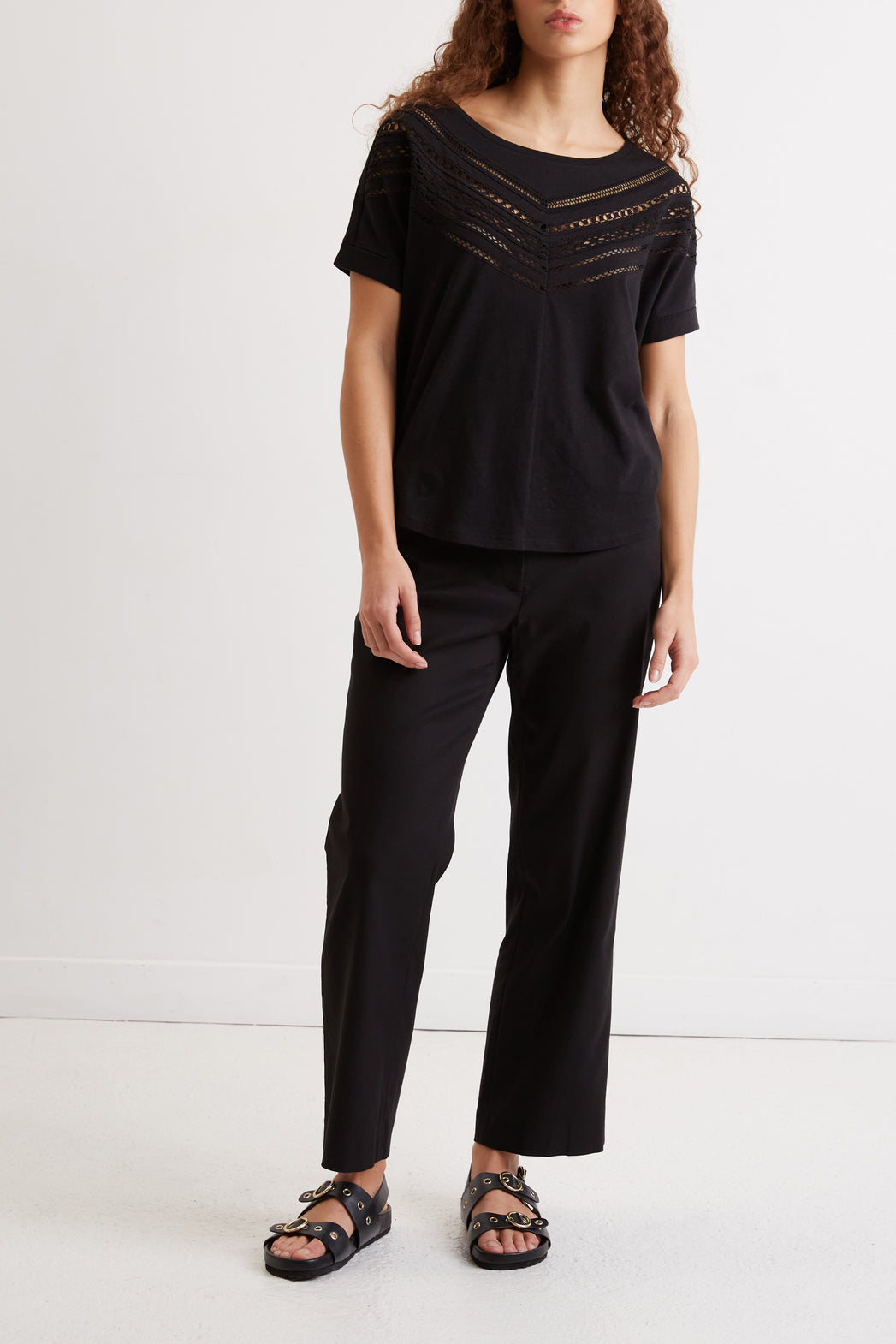 Tee-shirt en coton et lin - AILEEN Faume - seconde main