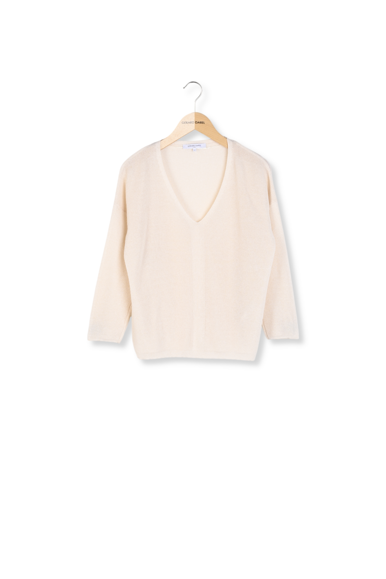 Pull col V en maille fluide - LEOLINE Faume - seconde main