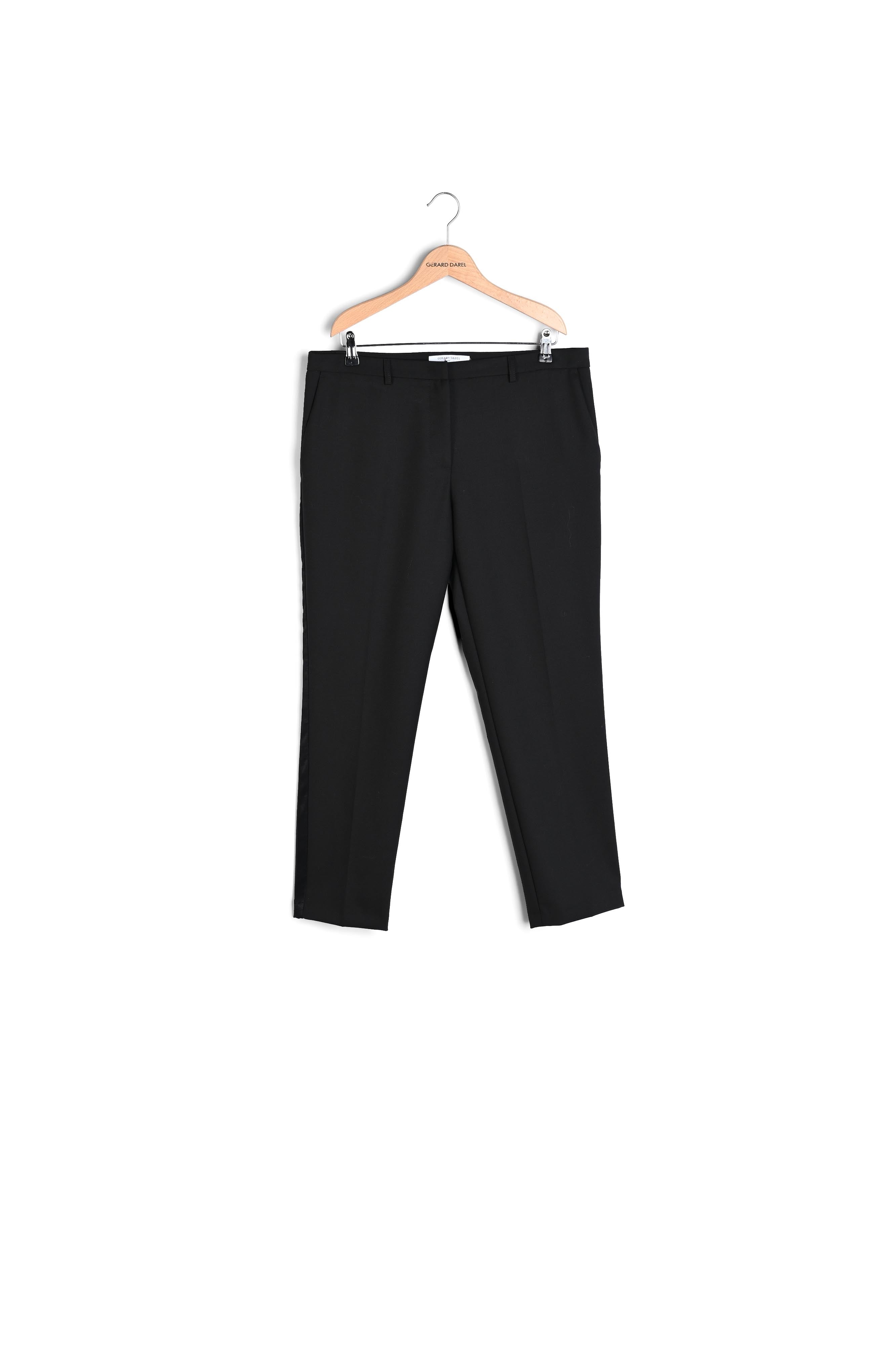 LOX - Pantalon droit 7/8 bandes léopard Faume - seconde main