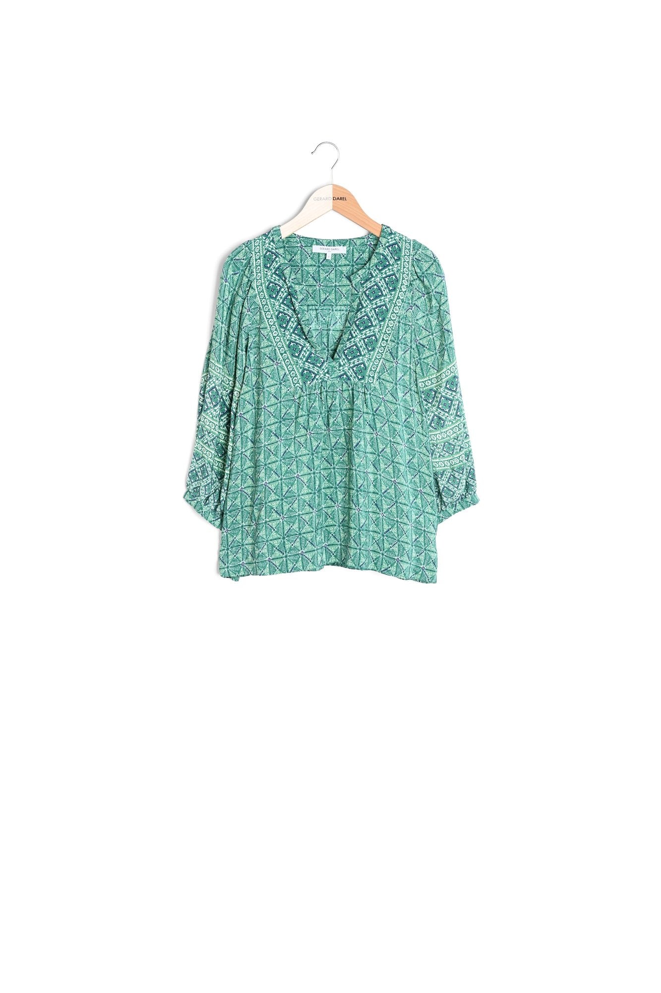 Blouse fluide imprimée - ARLEN Faume - seconde main