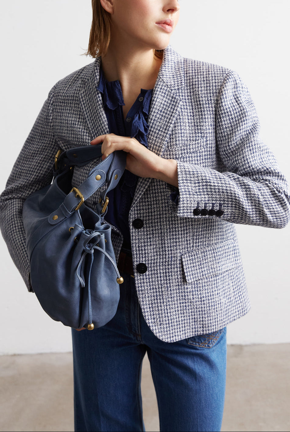 Veste tailleur en lin - NOËL Faume - seconde main