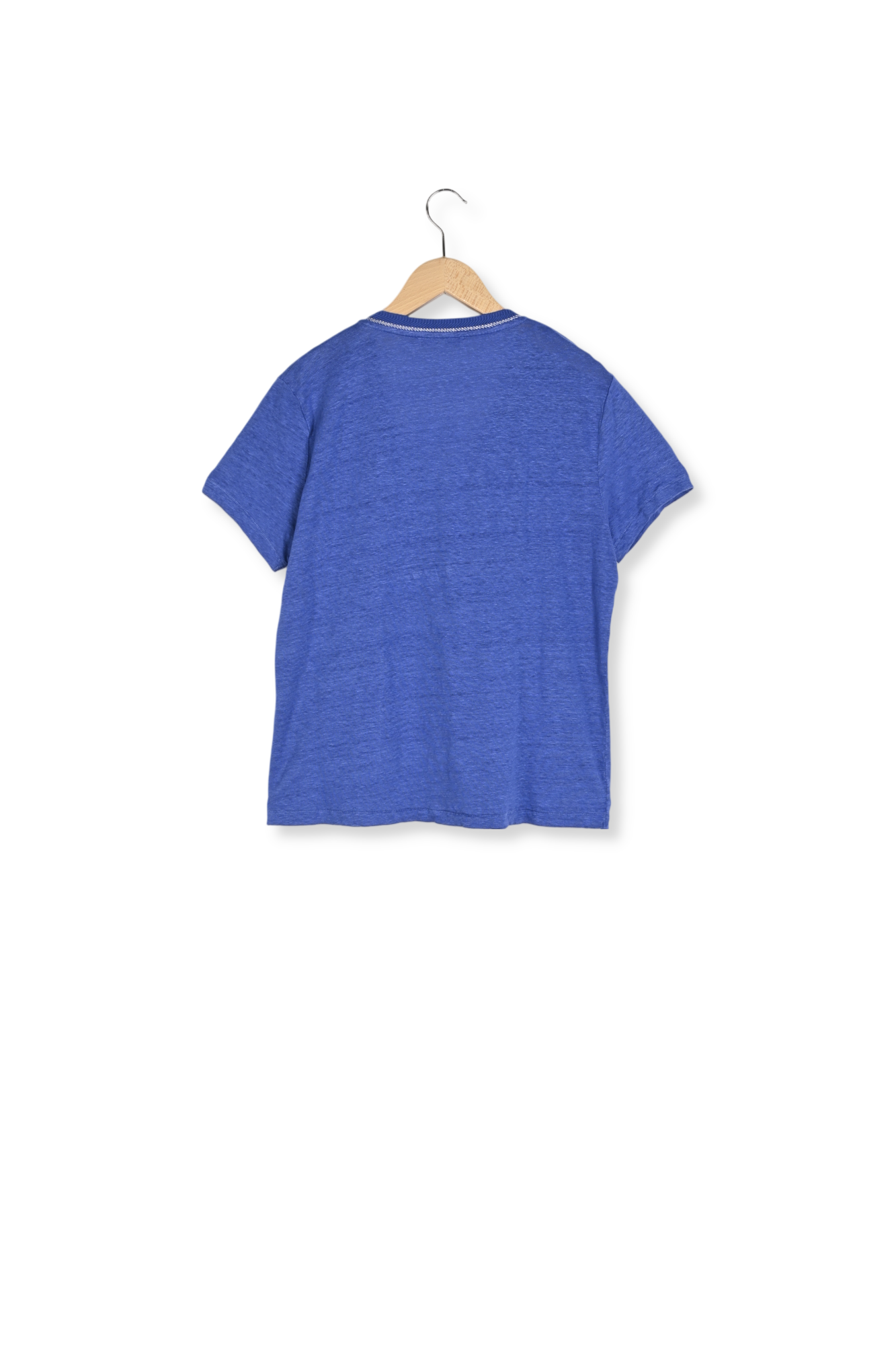 T-shirt V en lin - MINDY Faume - seconde main
