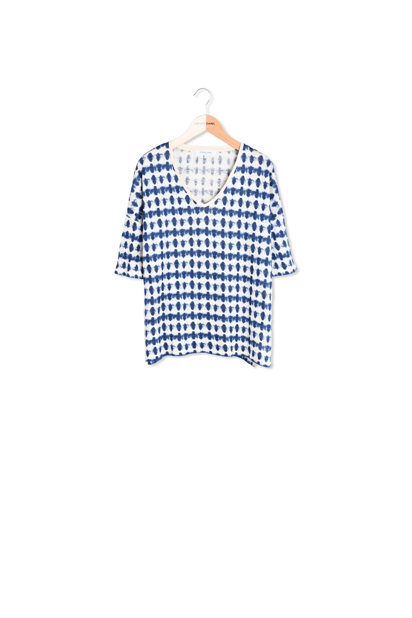 T-shirt lin Tie and Dye - APPOLINE Faume - seconde main
