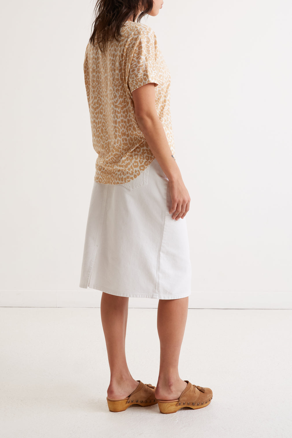 T-shirt oversize imprimé léopard - AIRELLE Faume - seconde main