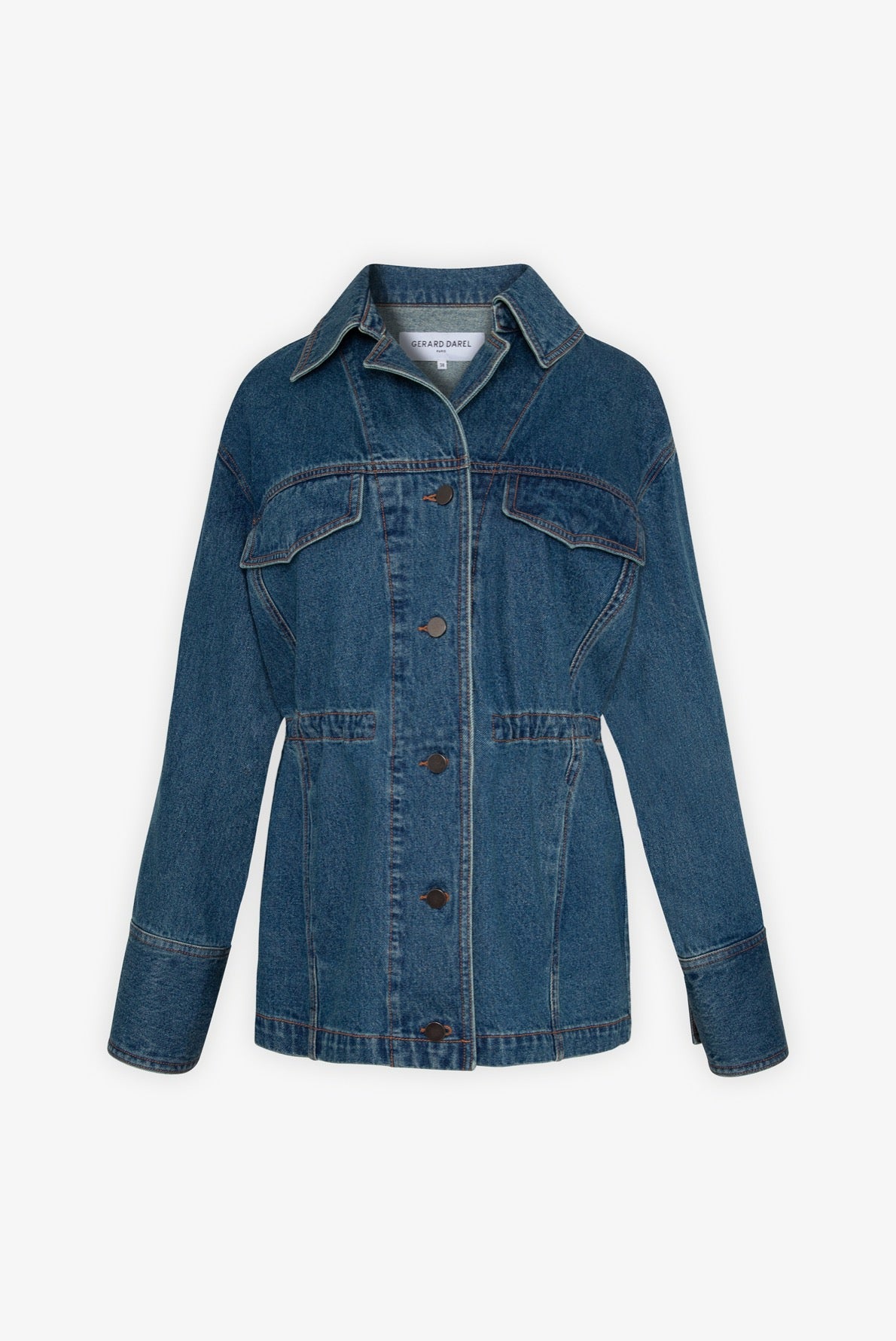 AMBRE - Veste oversize en jean Faume - seconde main