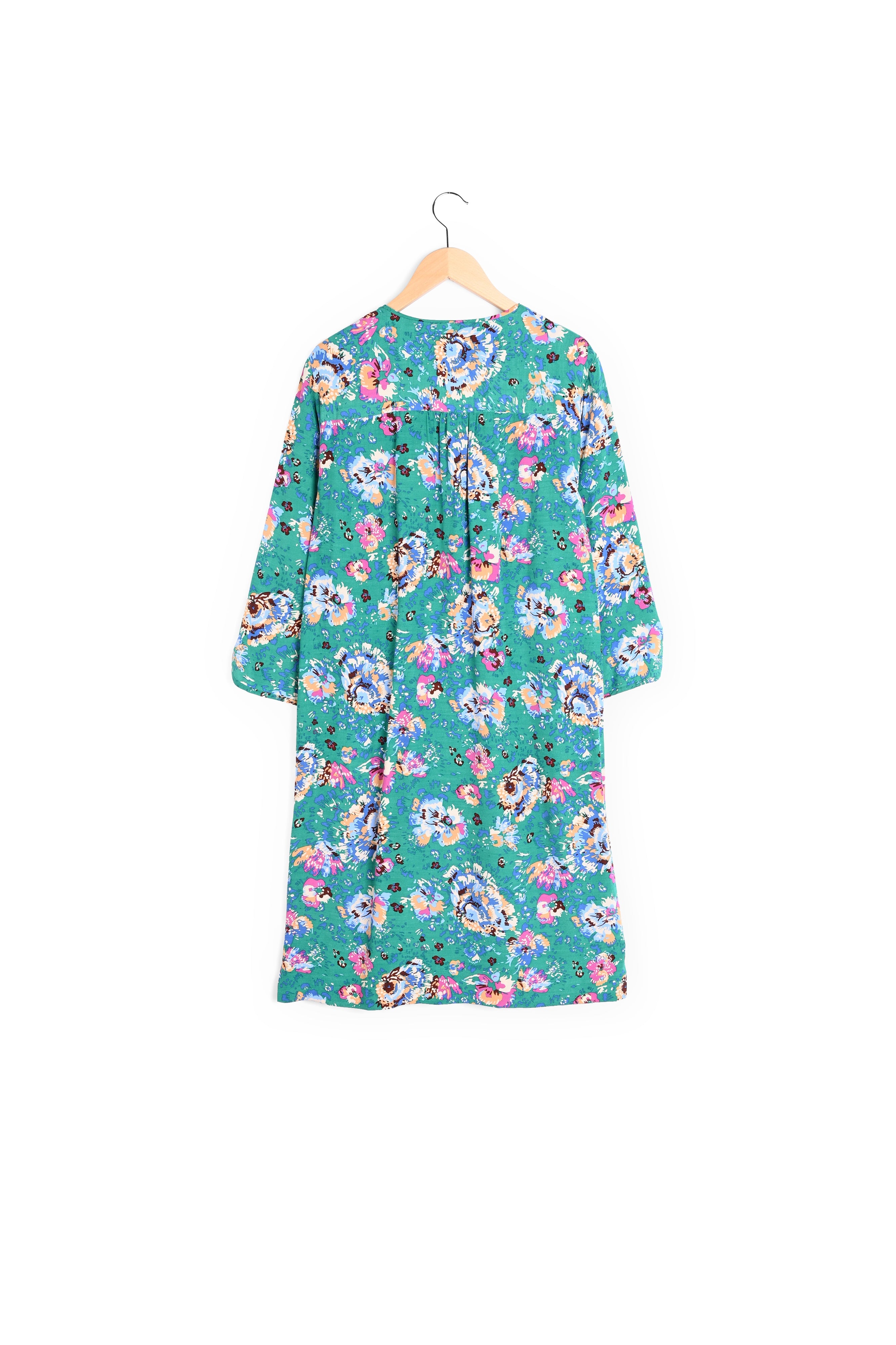 Robe courte à fleurs colorées - JUCE Faume - seconde main