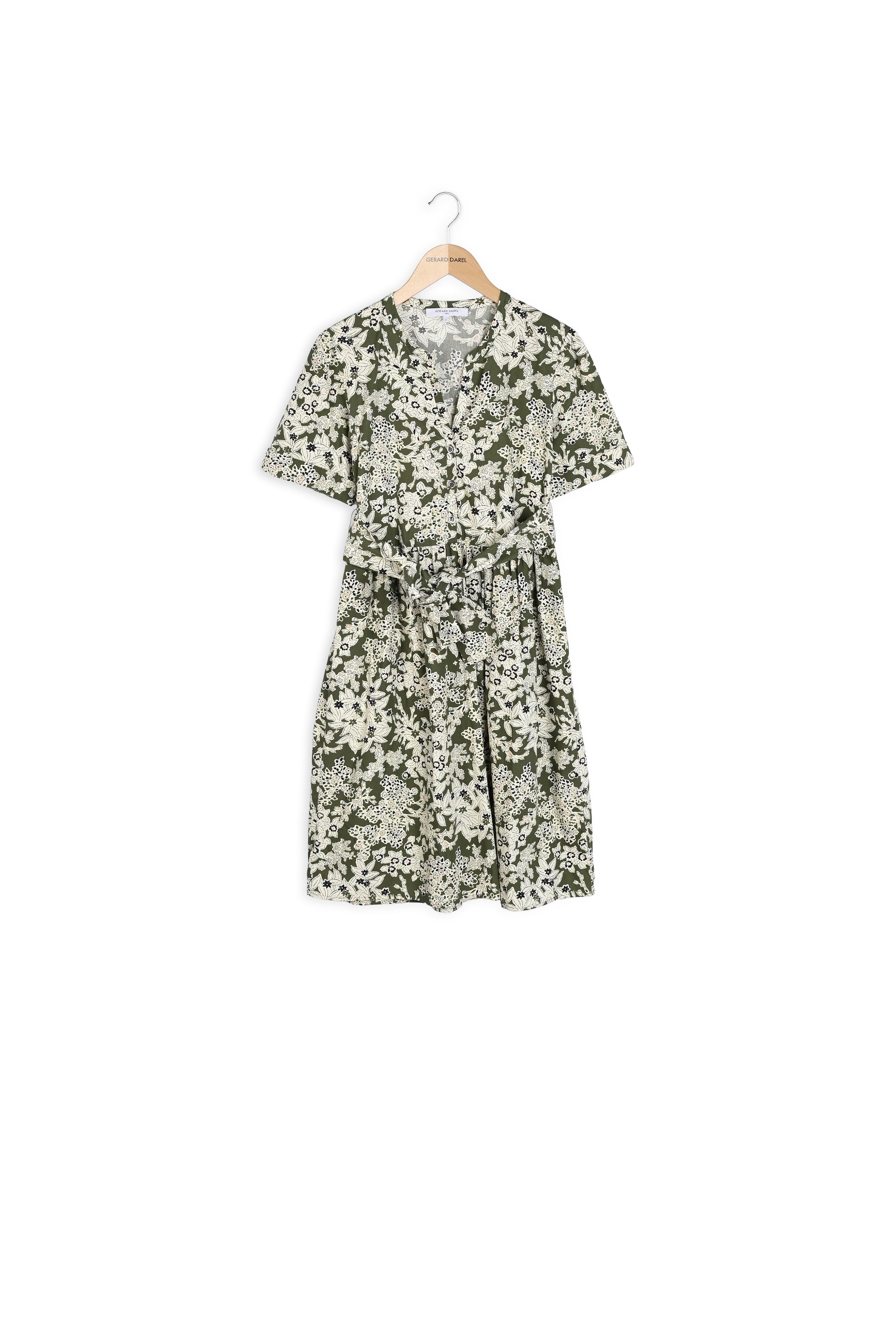 Robe babydoll imprimée - JORDAN Faume - seconde main