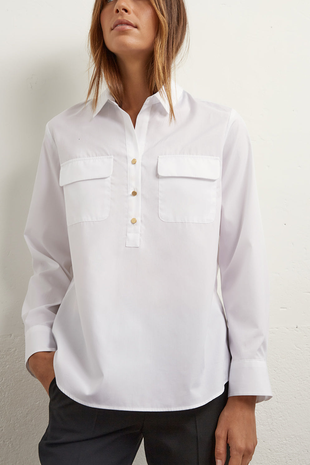 Chemise en popeline de coton - NOELIE Faume - seconde main