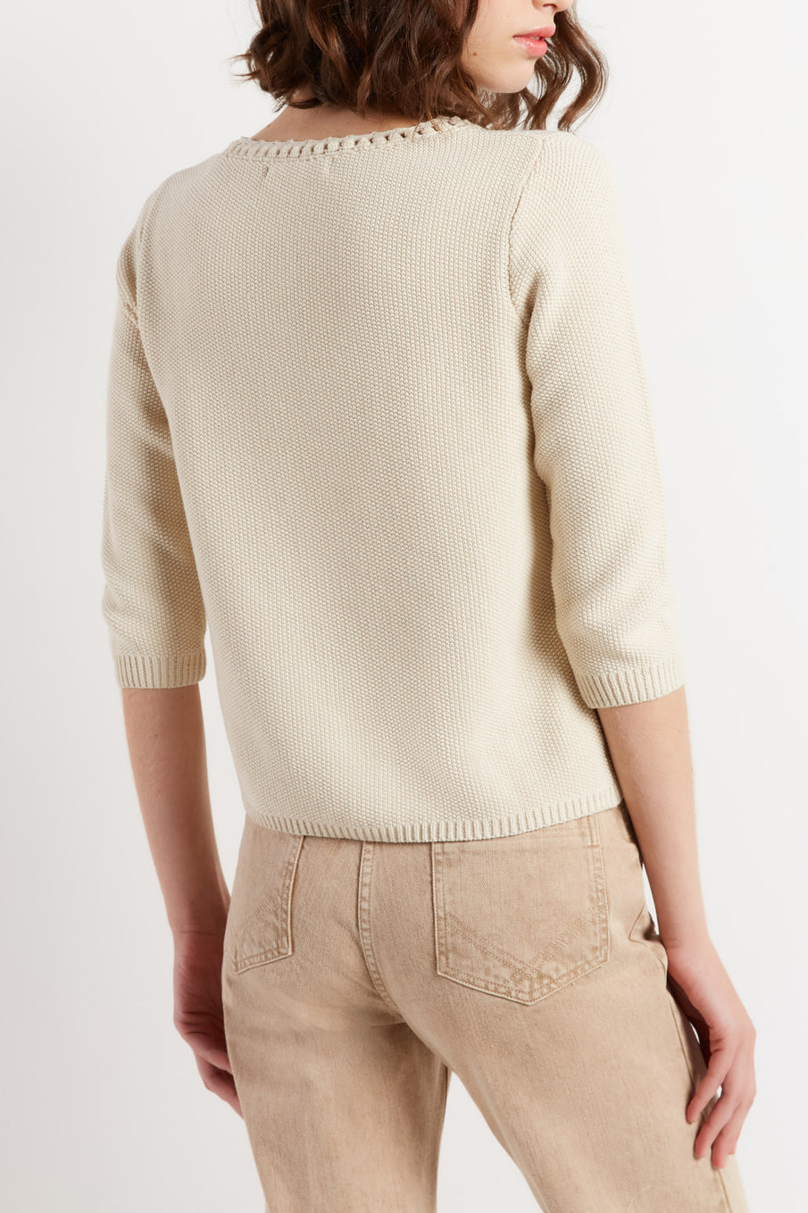 Pull à plastron - LAULA Faume - seconde main