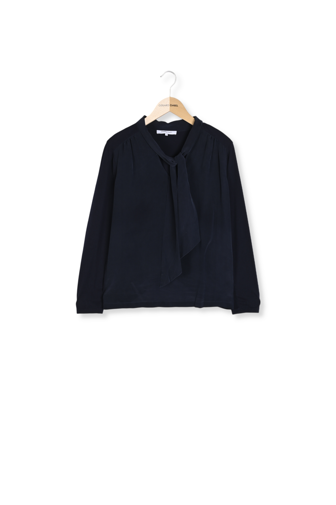 EMERY - Top bimatière lavallière Faume - seconde main