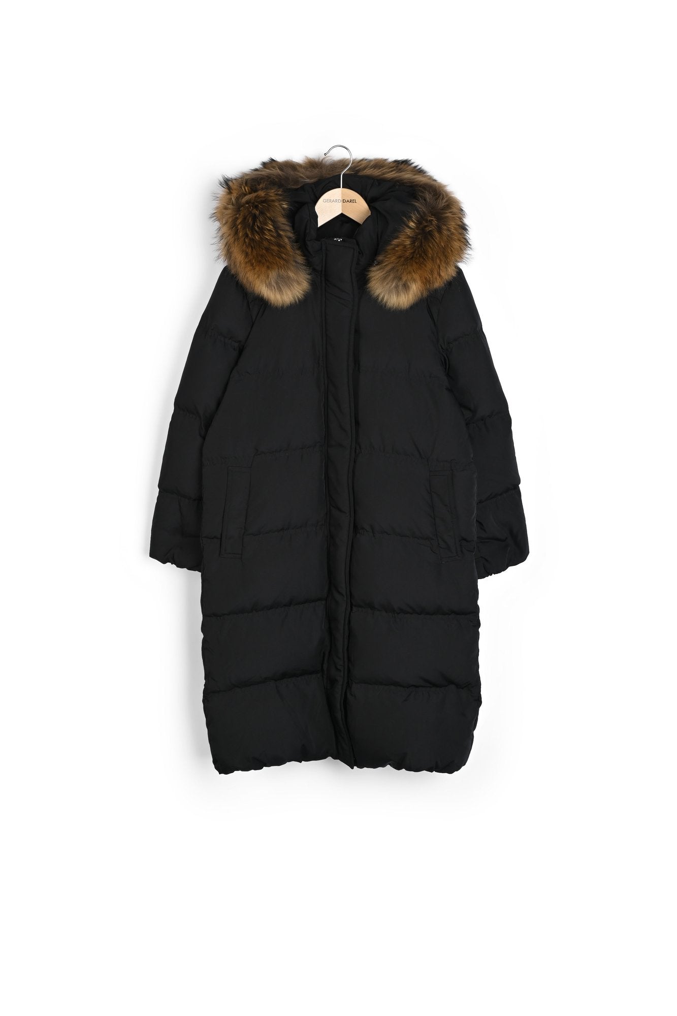 Doudoune longue à capuche amovible - SWENN Faume - seconde main