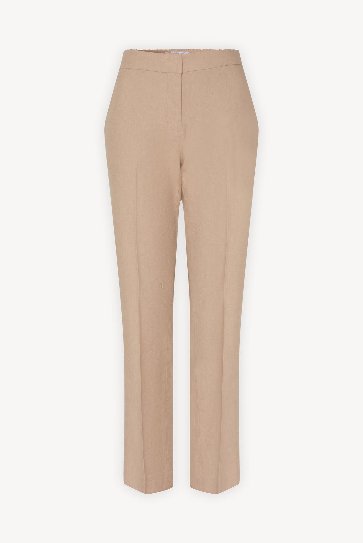 MANELLE - Pantalon droit 7/8 en lin et coton Faume - seconde main