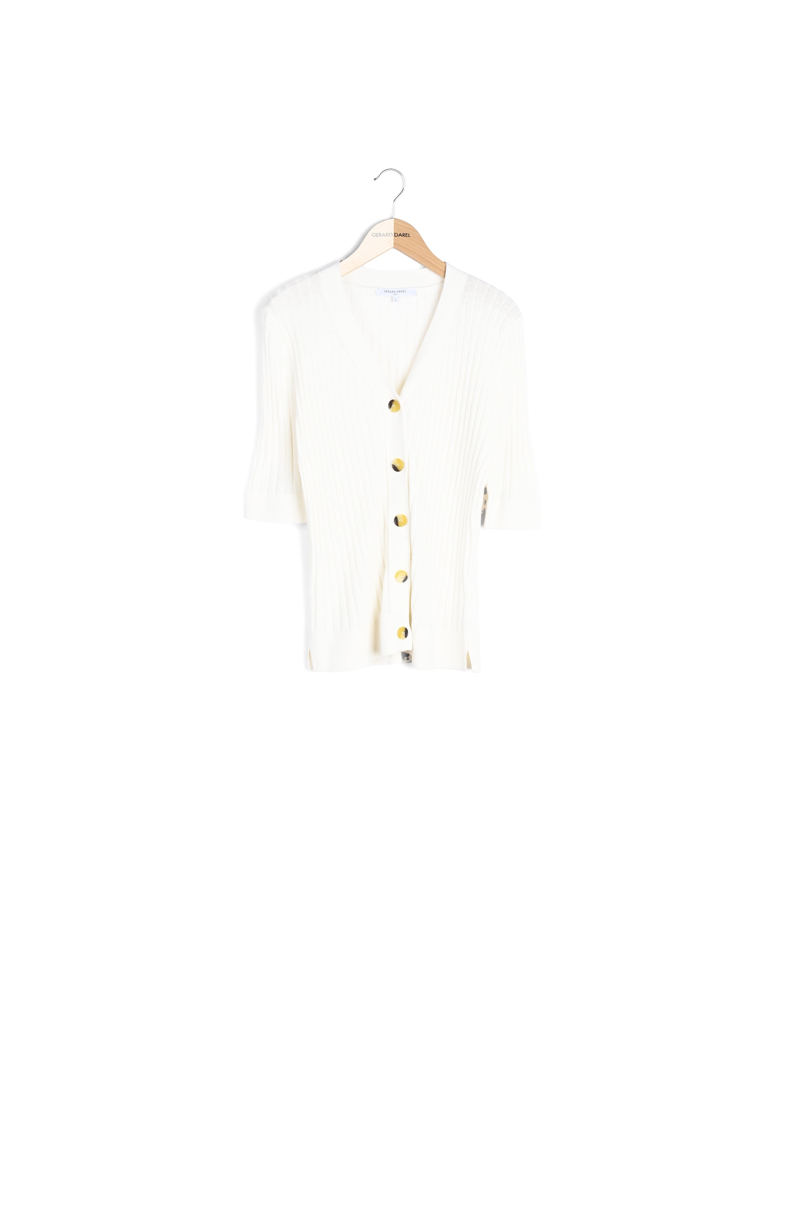 EDWIN - Cardigan en lin et coton Faume - seconde main