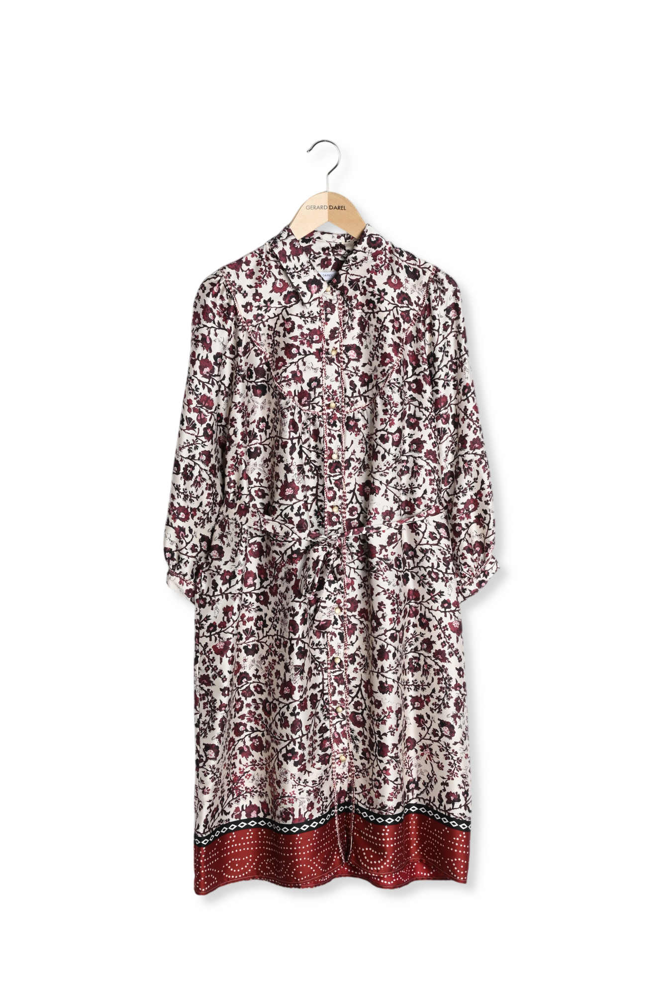 Robe fluide imprimée - JAEL Faume - seconde main