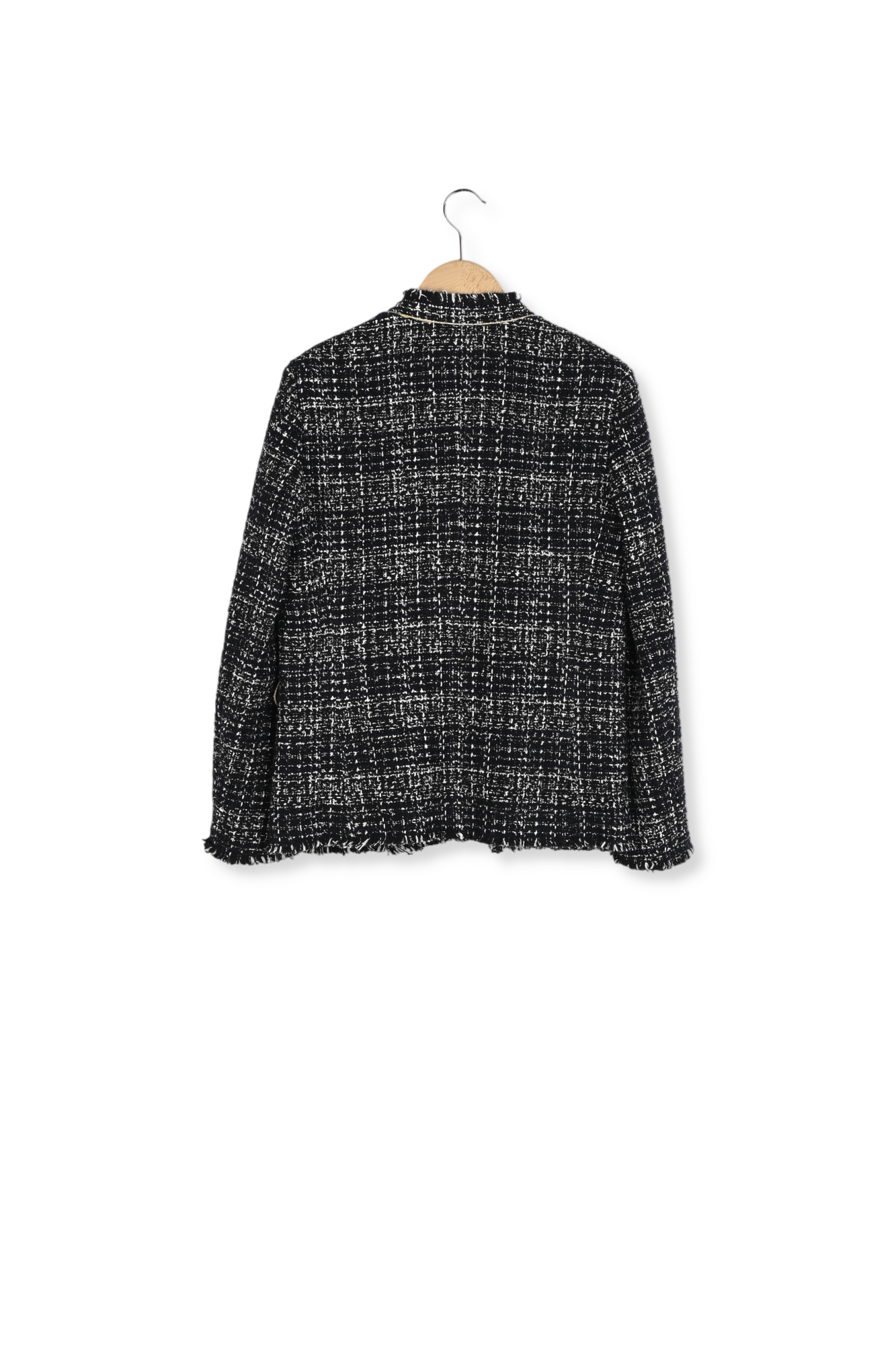 Veste officier en tweed bicolore - BASIL Faume - seconde main