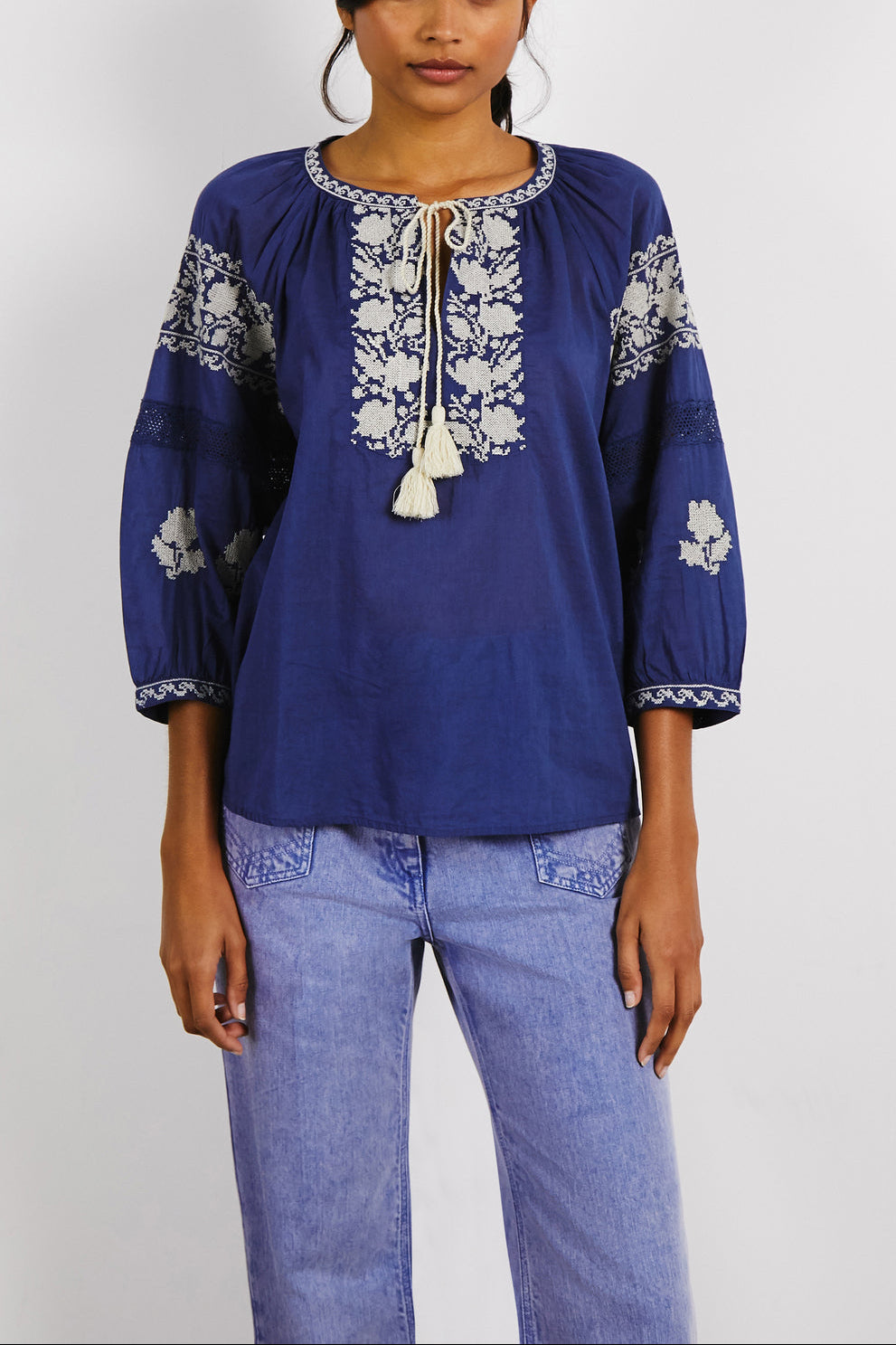 Blouse bohème - CANELLE Faume - seconde main