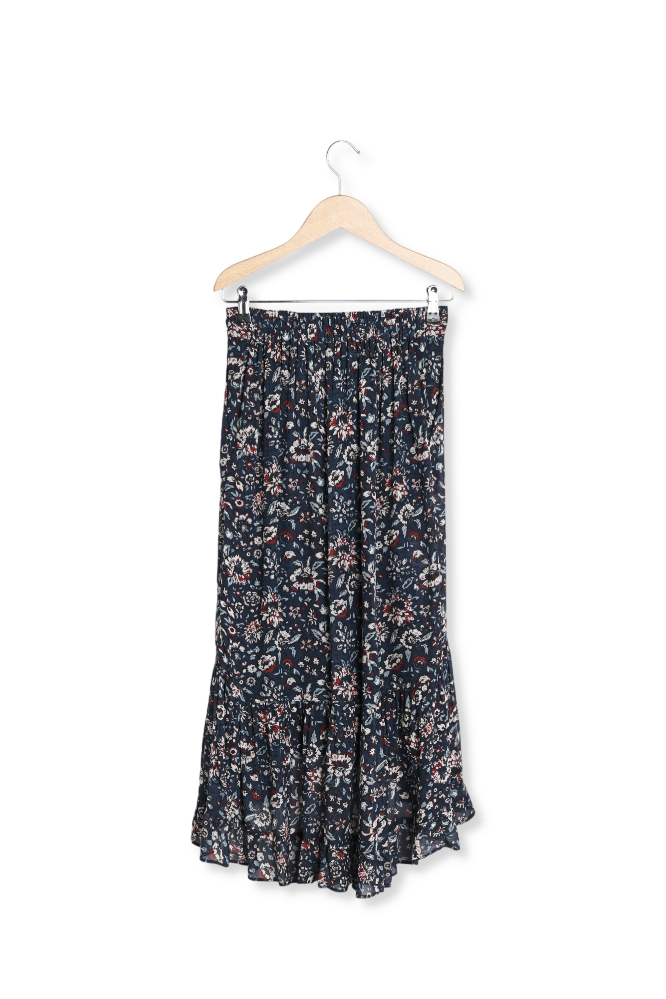 Jupe asymétrique fleurie - BONNIE Faume - seconde main