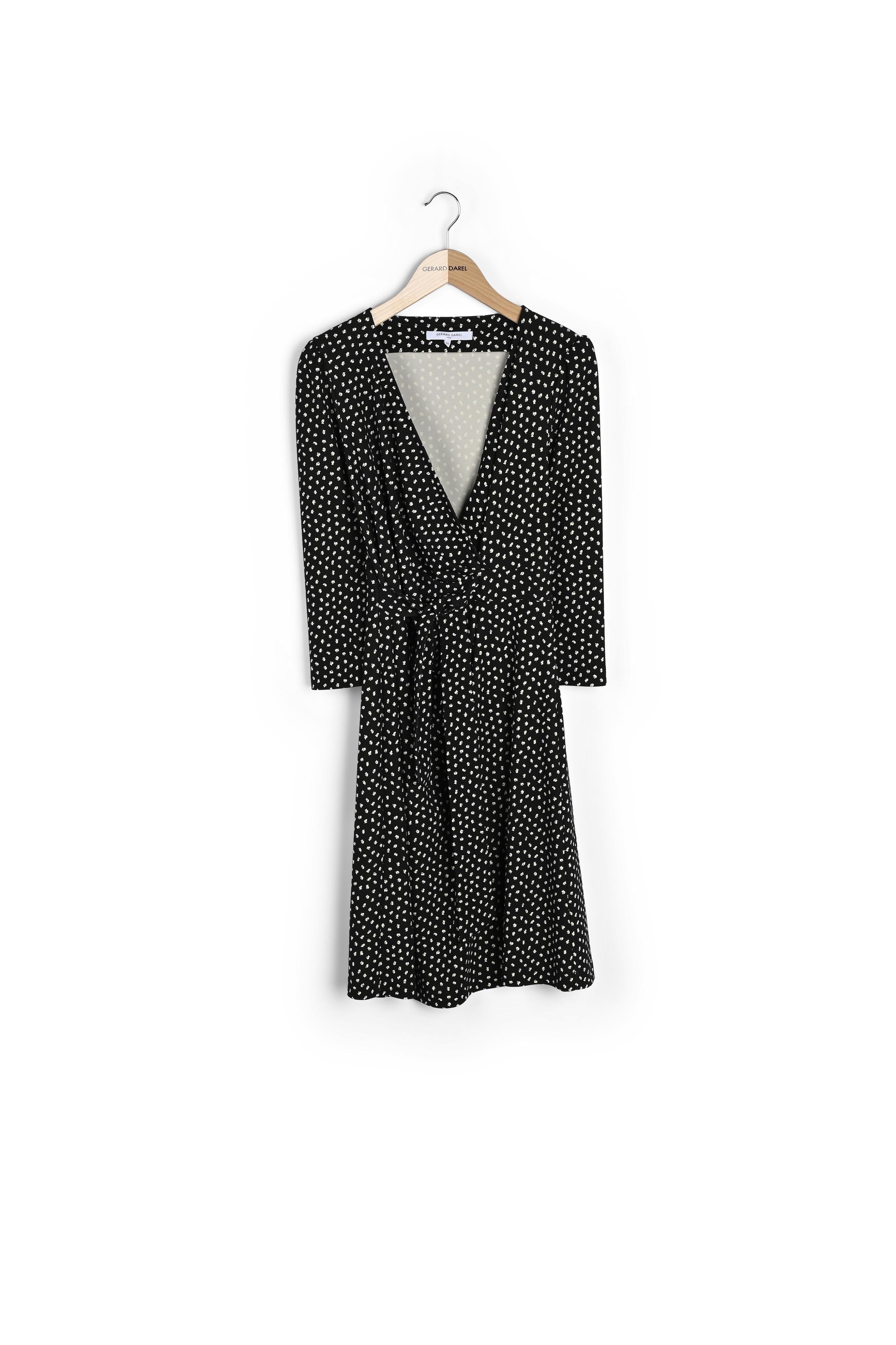 Robe cache-c½ur imprimée Faume - seconde main