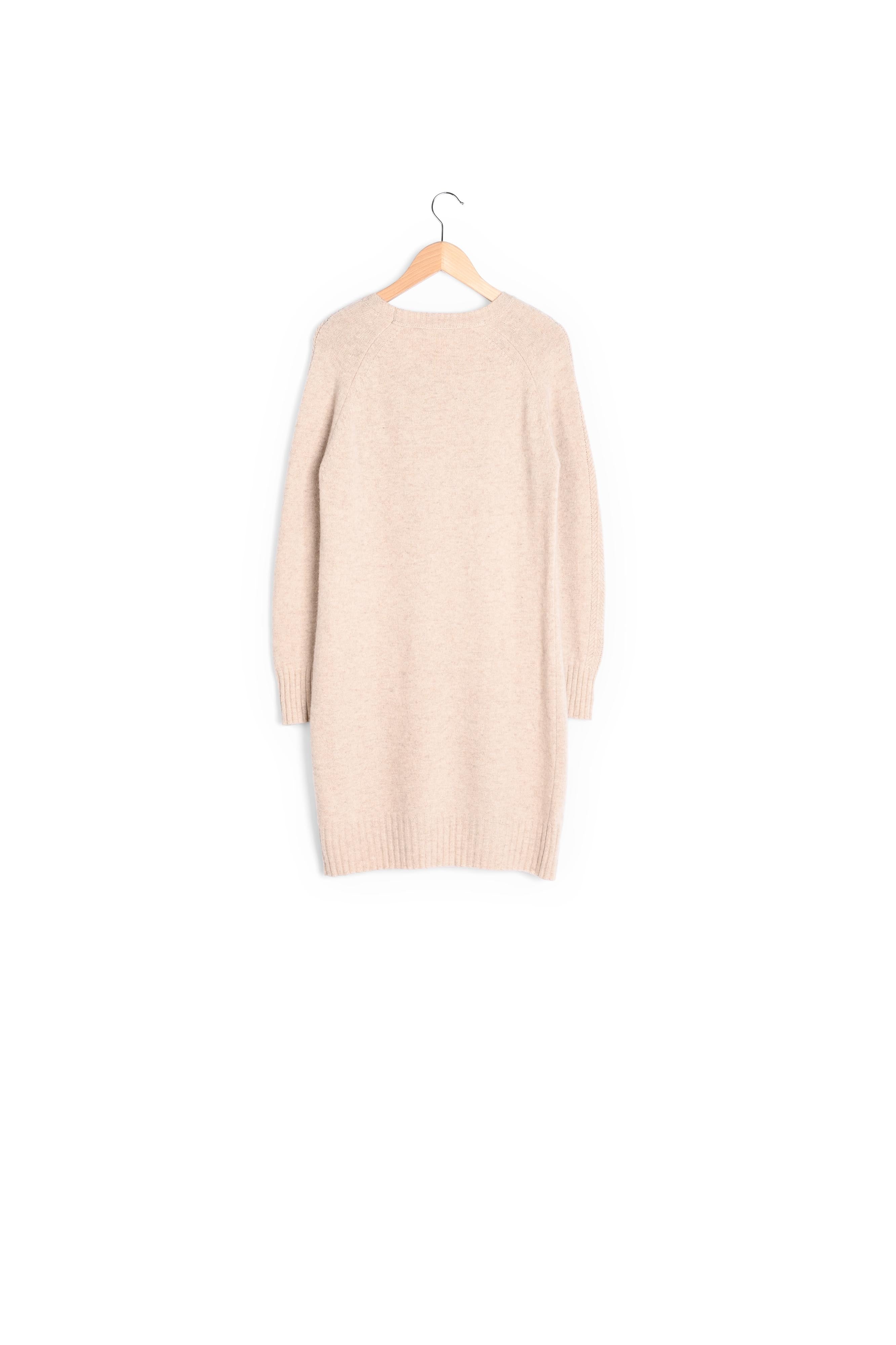 Tuline - Robe-pull en maille de laine et cachemire Faume - seconde main