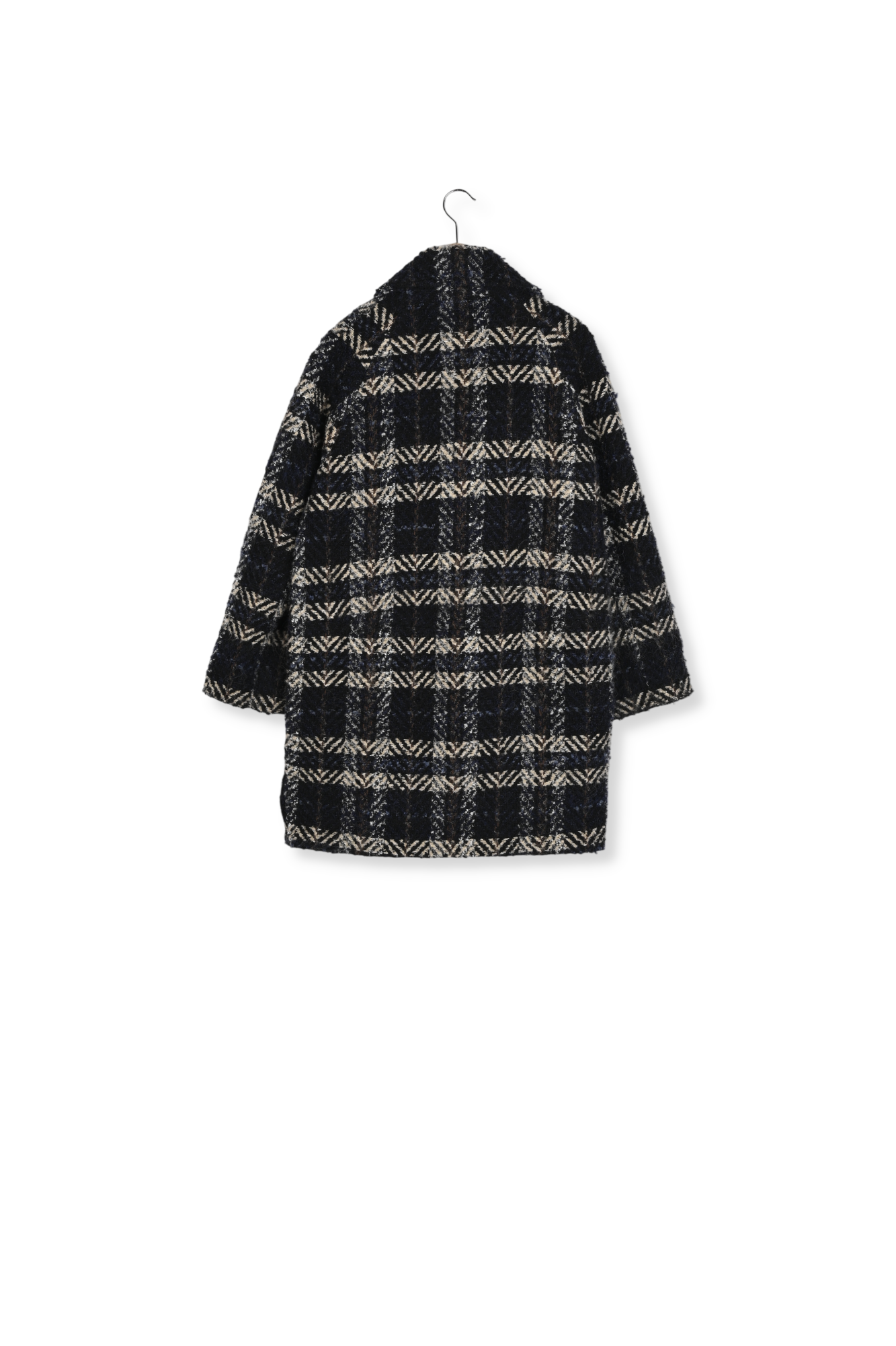 Manteau large à carreaux - LEONETTE Faume - seconde main